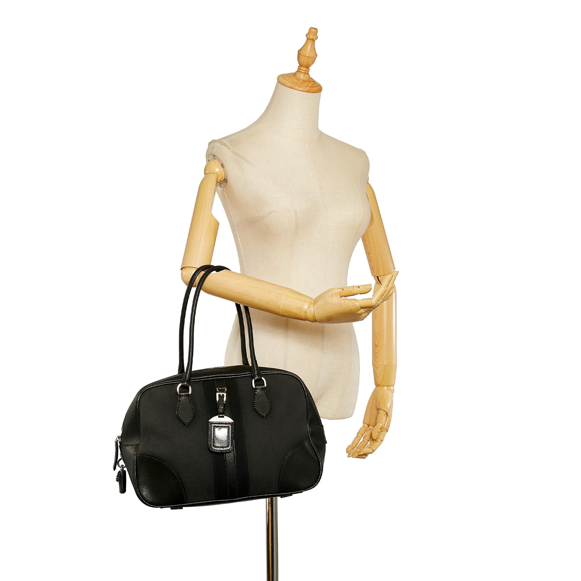 Prada Canvas Handbag (SHG-31809)