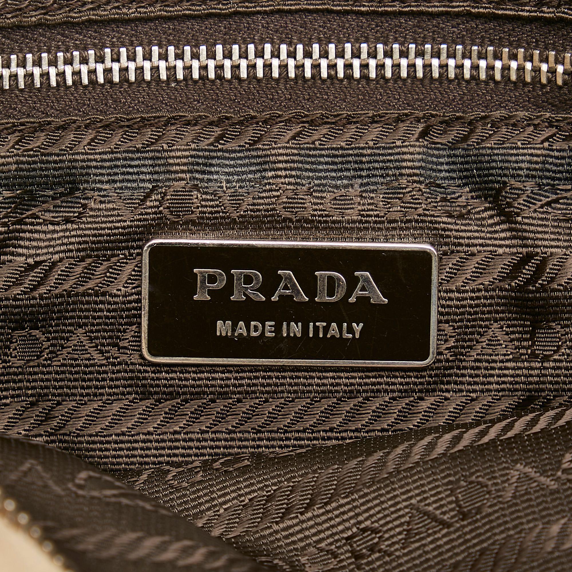 Prada Canvas Handbag (SHG-36635)