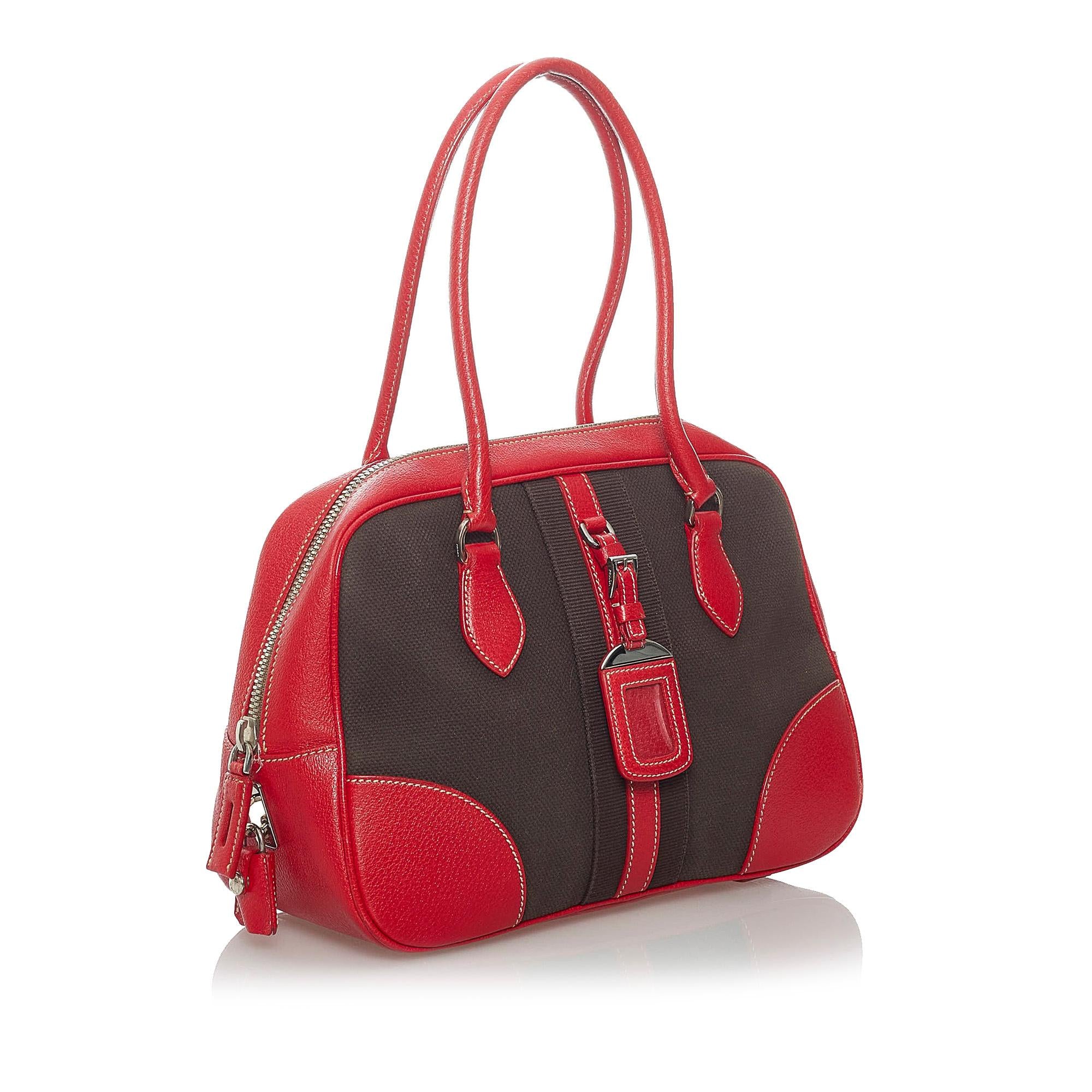 Prada Canvas Handbag (SHG-dtqioM)