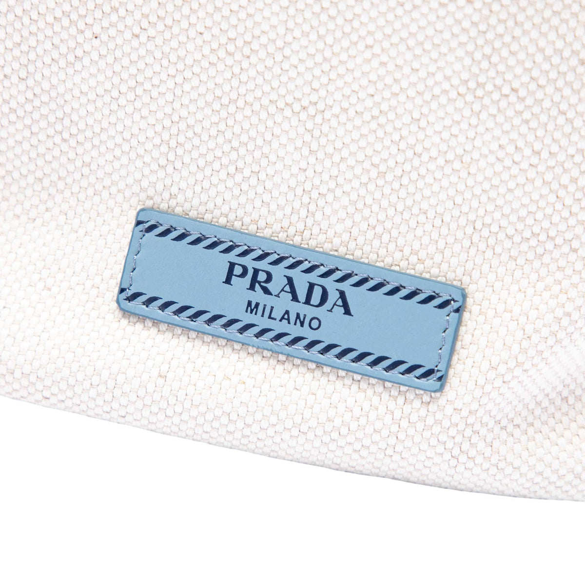 Prada Canvas Mistolino Drawstring Pouch