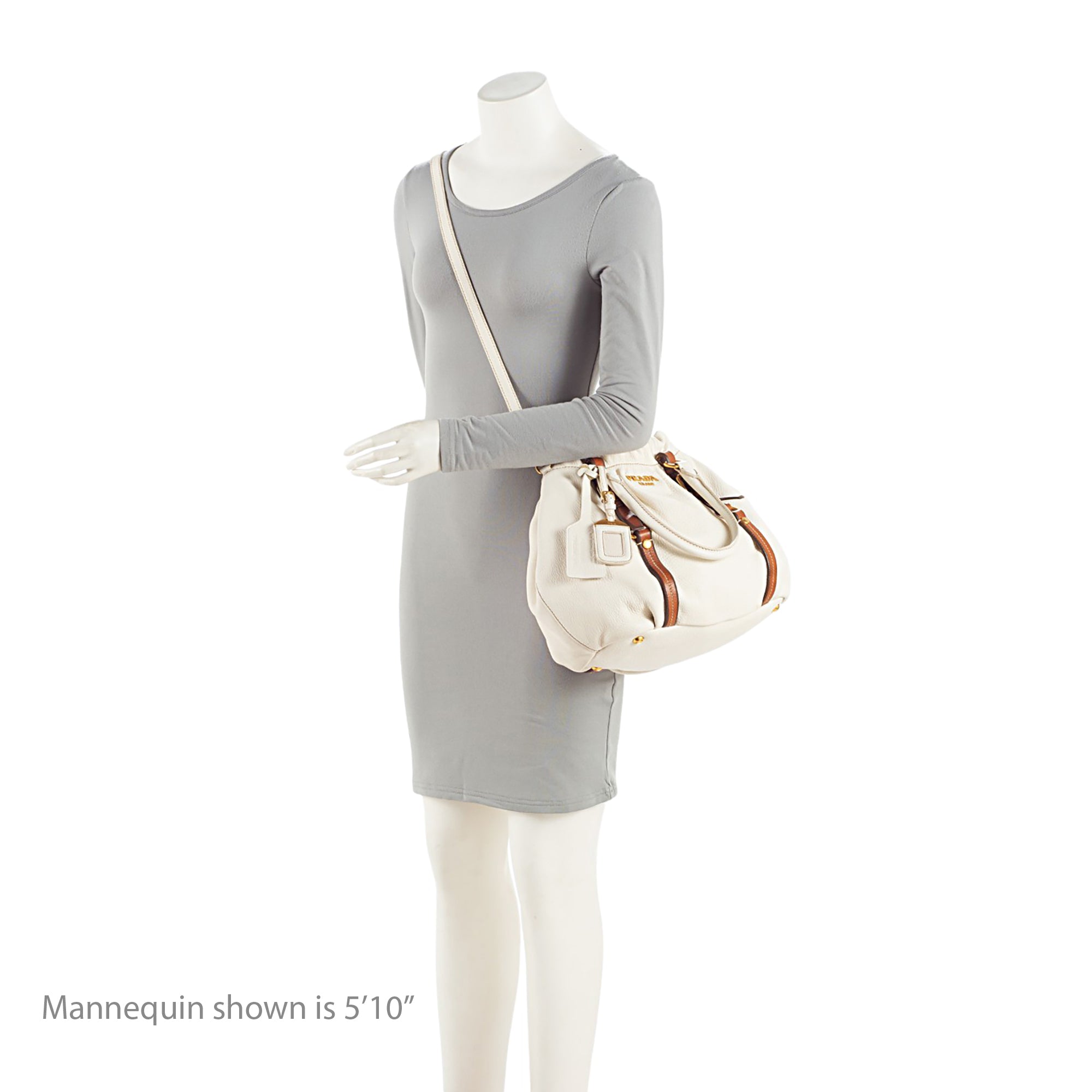 Prada Cervo Antik Shoulder Bag (SHF-eT3v2w)