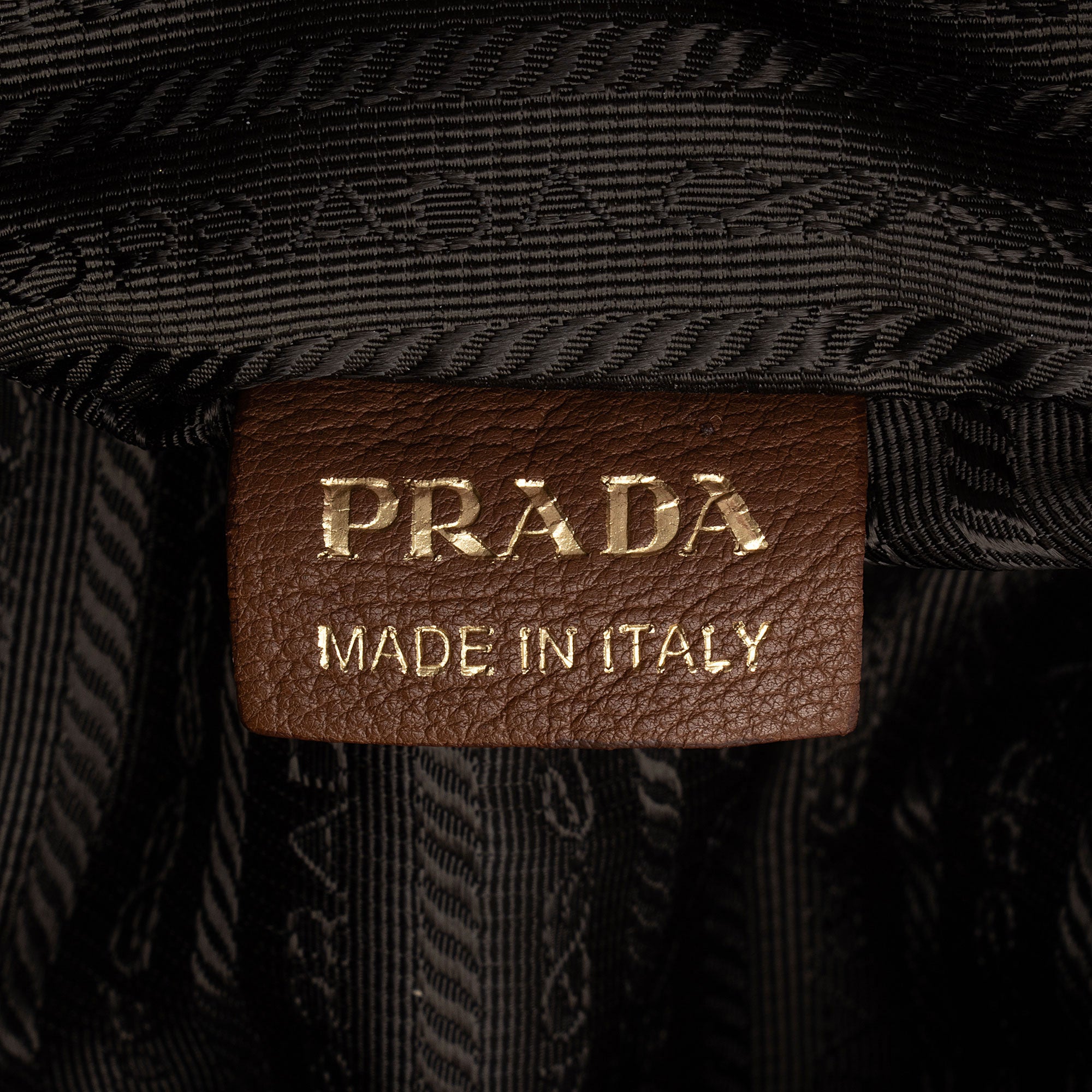 Prada Cervo Sacca 2 Manici Shoulder Bag (SHF-otdjn1)