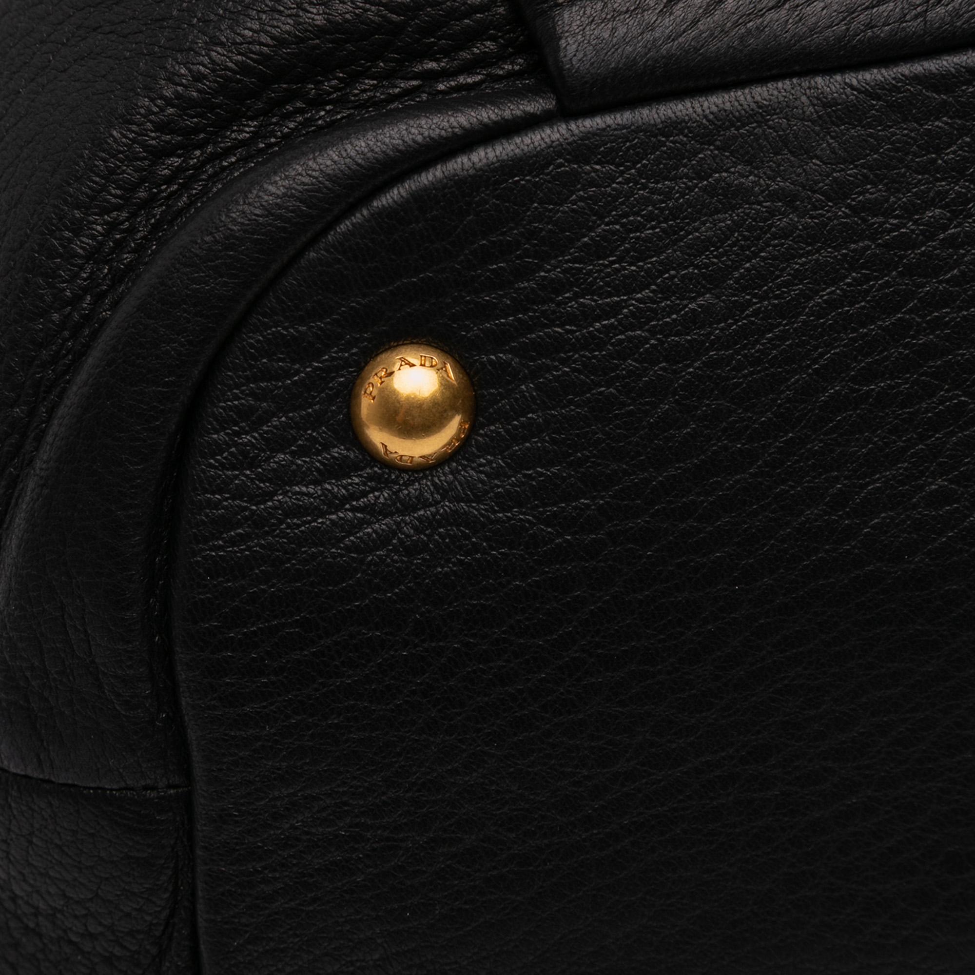 Prada Cervo Zip Tote
