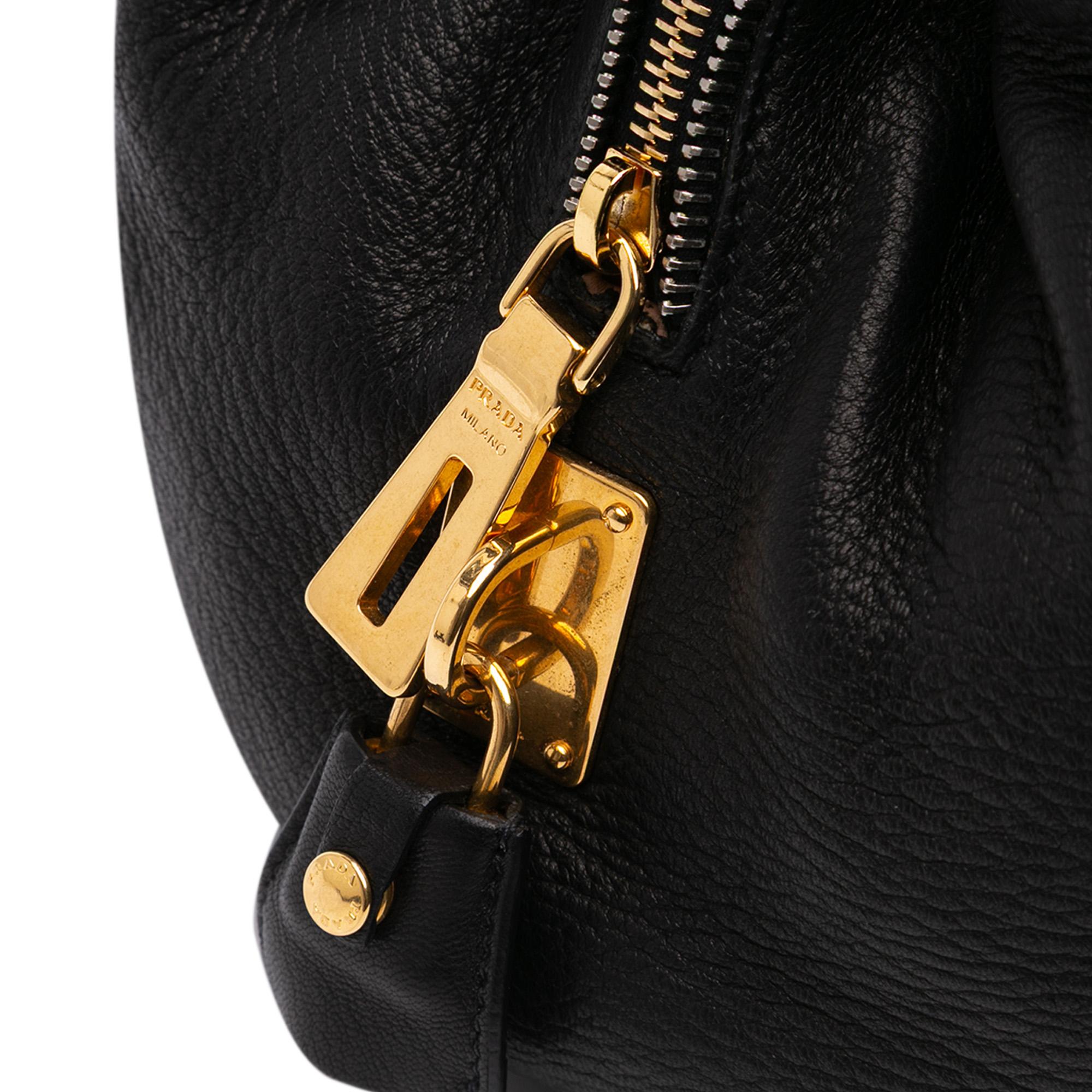 Prada Cervo Zip Tote