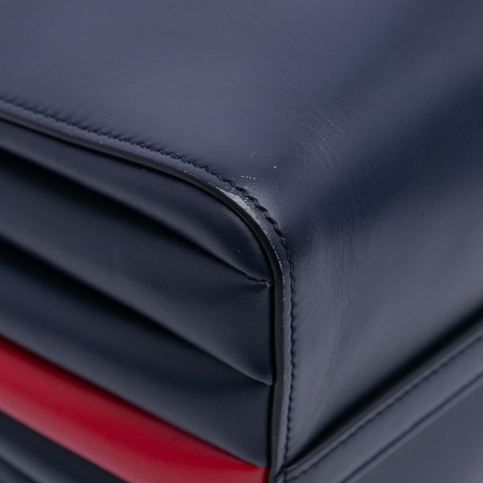 Prada City Calf Bibliotheque Satchel