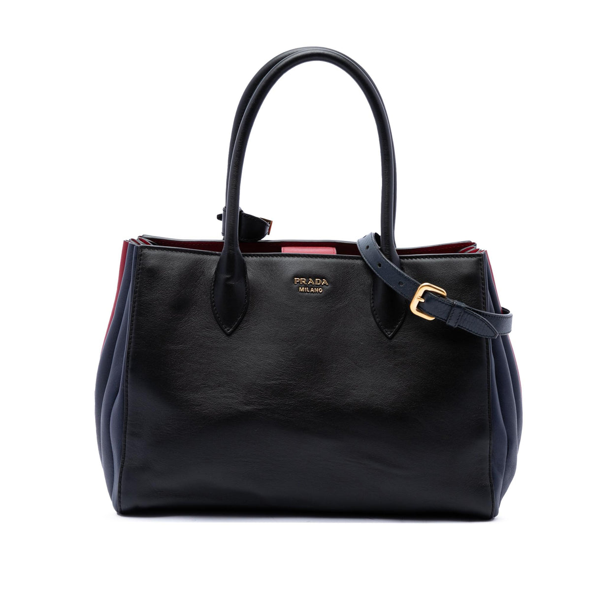 Prada City Calf Bibliotheque Satchel