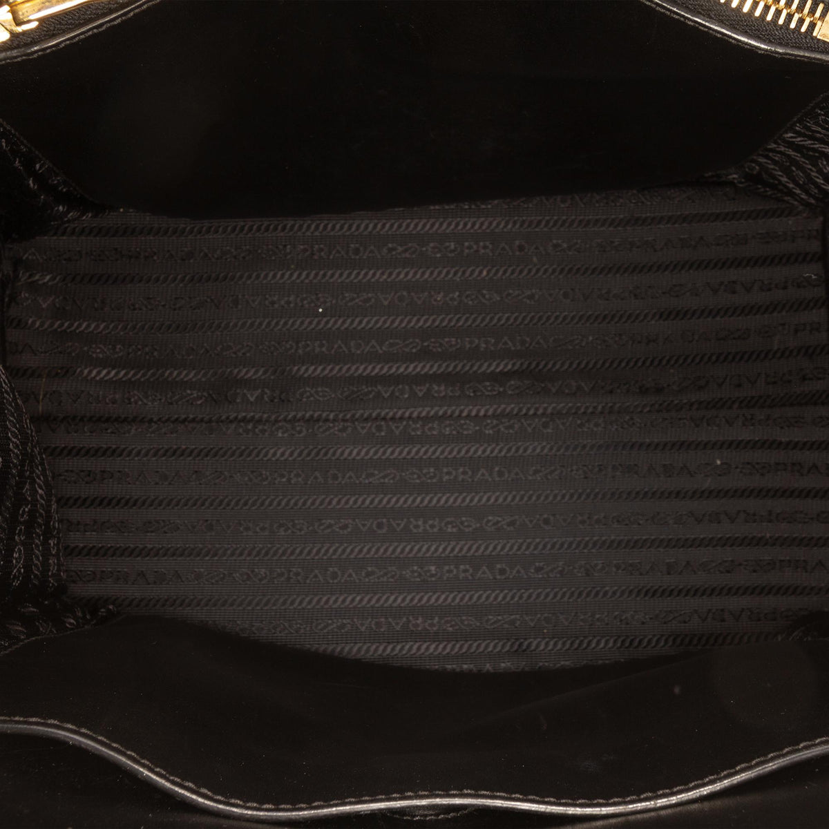 Prada City Calf Trimmed Saffiano Paradigme Bag