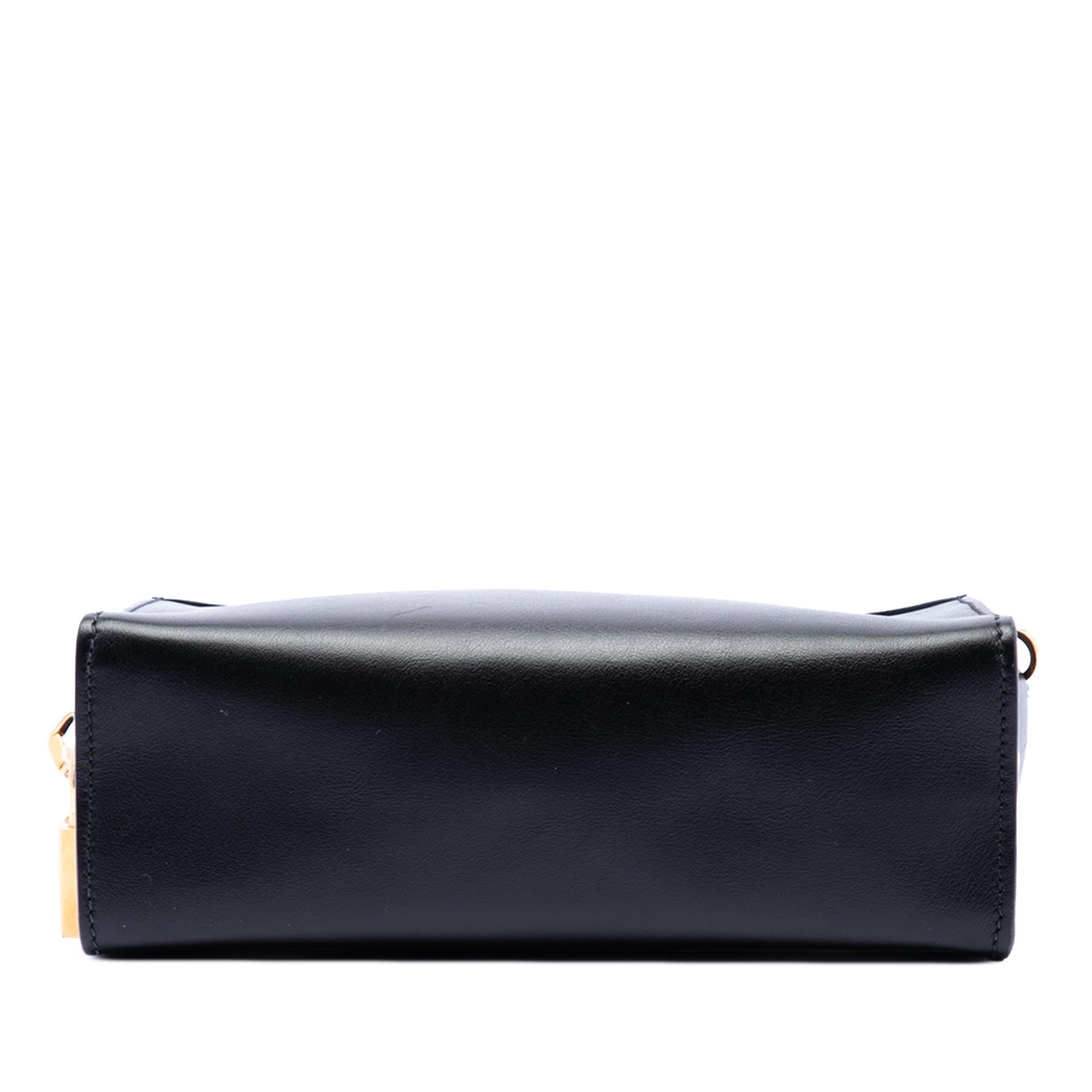 Prada City Calf and Saffiano Lip Print Esplanade Crossbody
