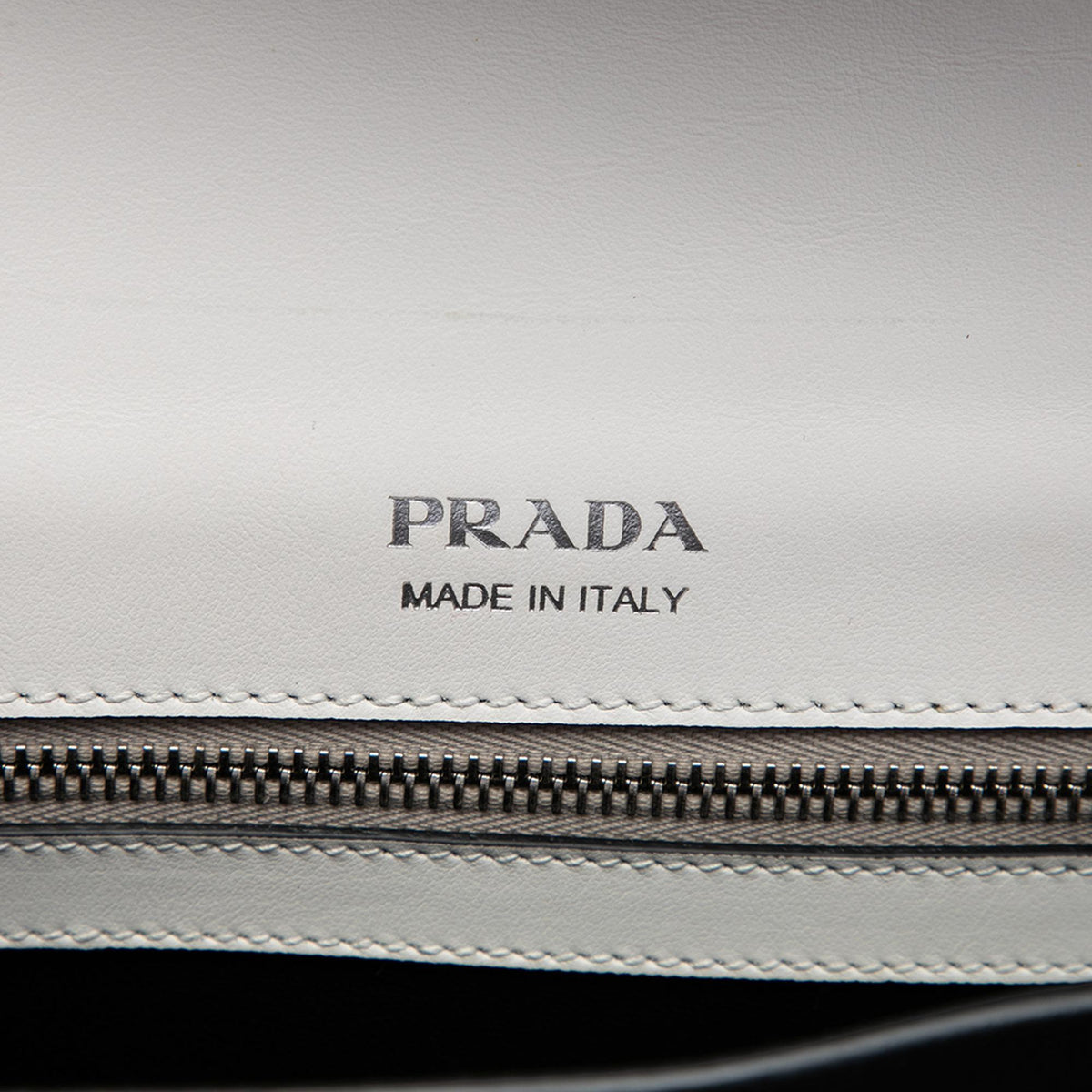 Prada City Calf and Saffiano Studded Elektra Satchel