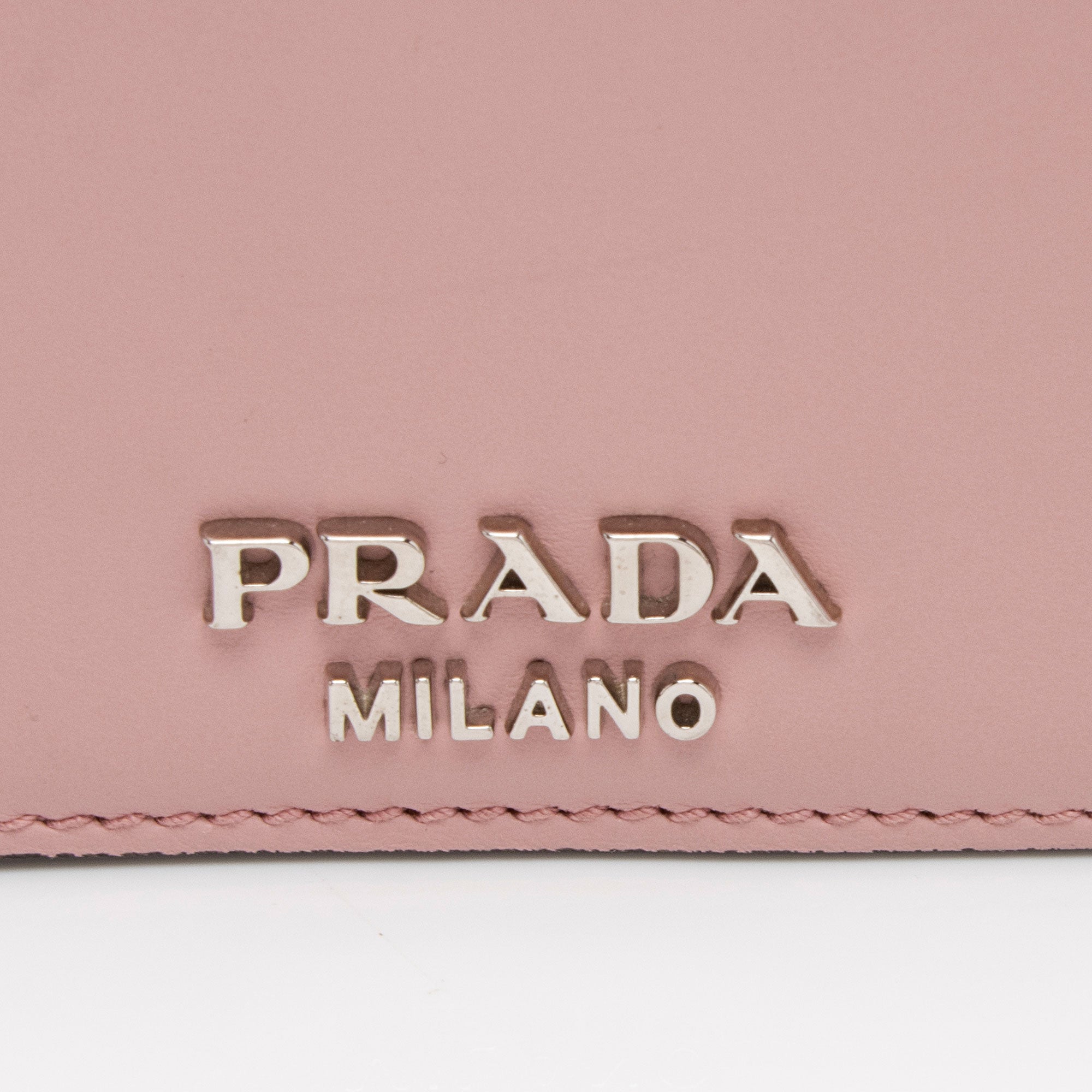 Prada City Calfskin Plex Ribbon Shoulder Bag