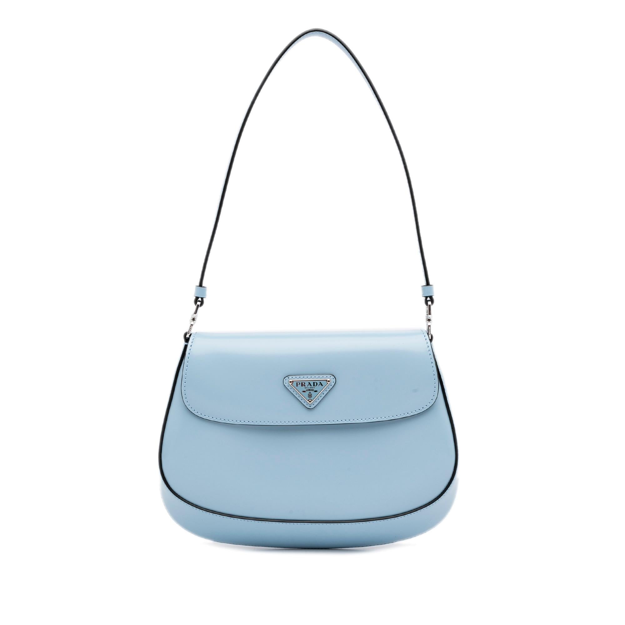 Prada Cleo Flap Shoulder Bag (SHG-SJLHDP)