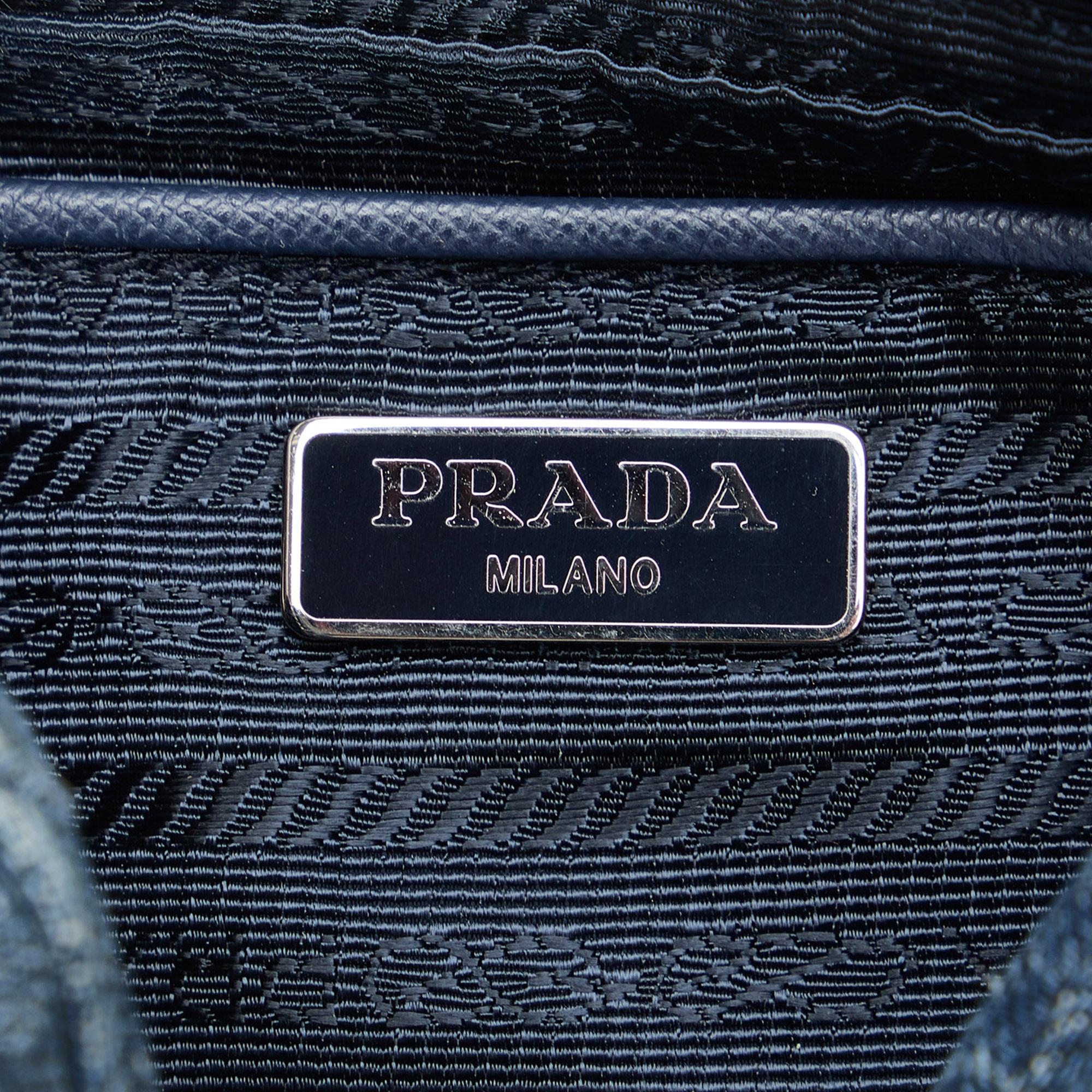 Prada Denim Crossbody (SHG-fwdRu6)