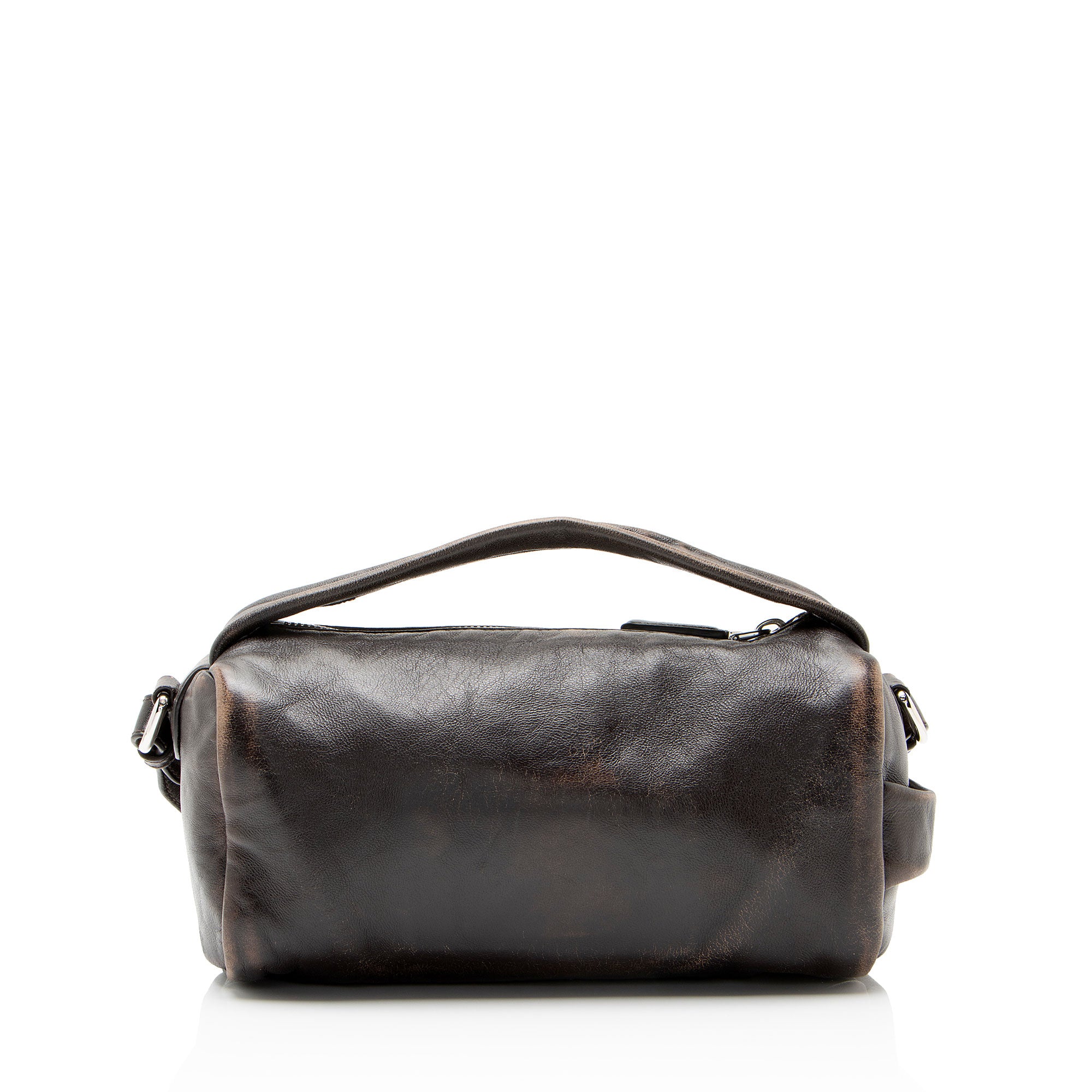 Prada Distressed Nappa Shoulder Bag