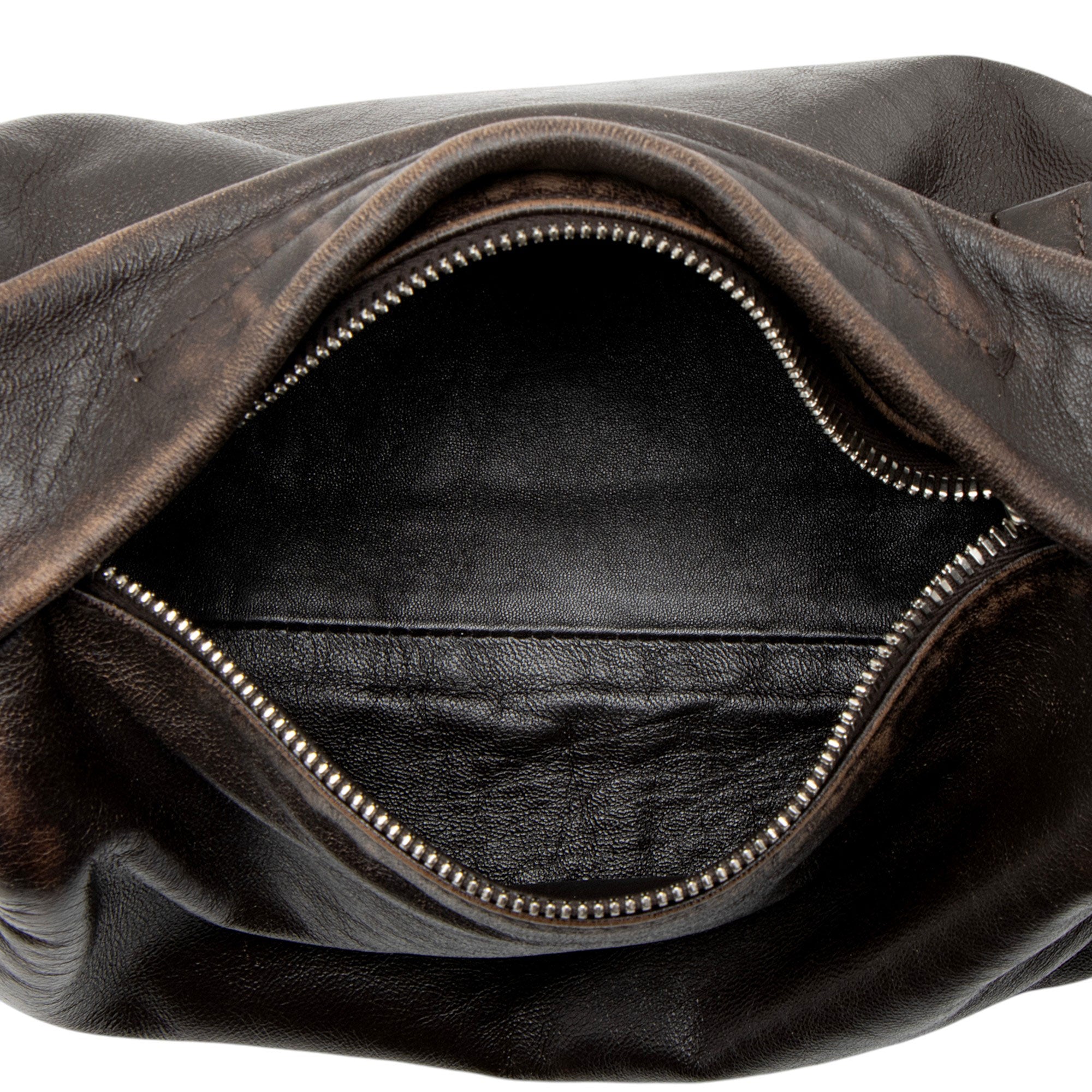 Prada Distressed Nappa Shoulder Bag
