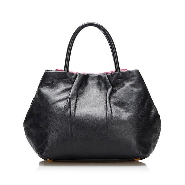 Prada Fiocco Bow Saffiano Crossbody Bag (SHG-lPa02z) – LuxeDH