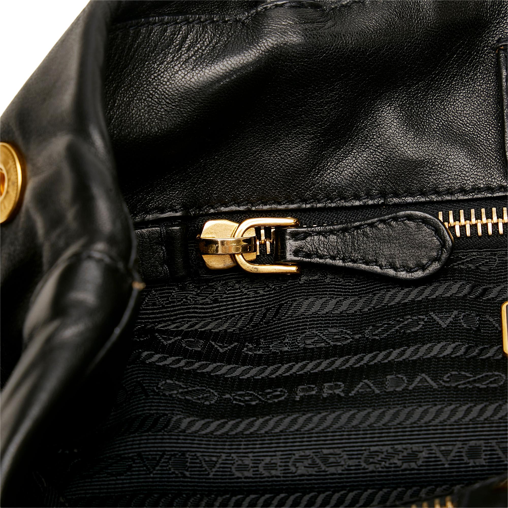 Prada Fiocco Bow Satchel (SHG-1XMdkd)