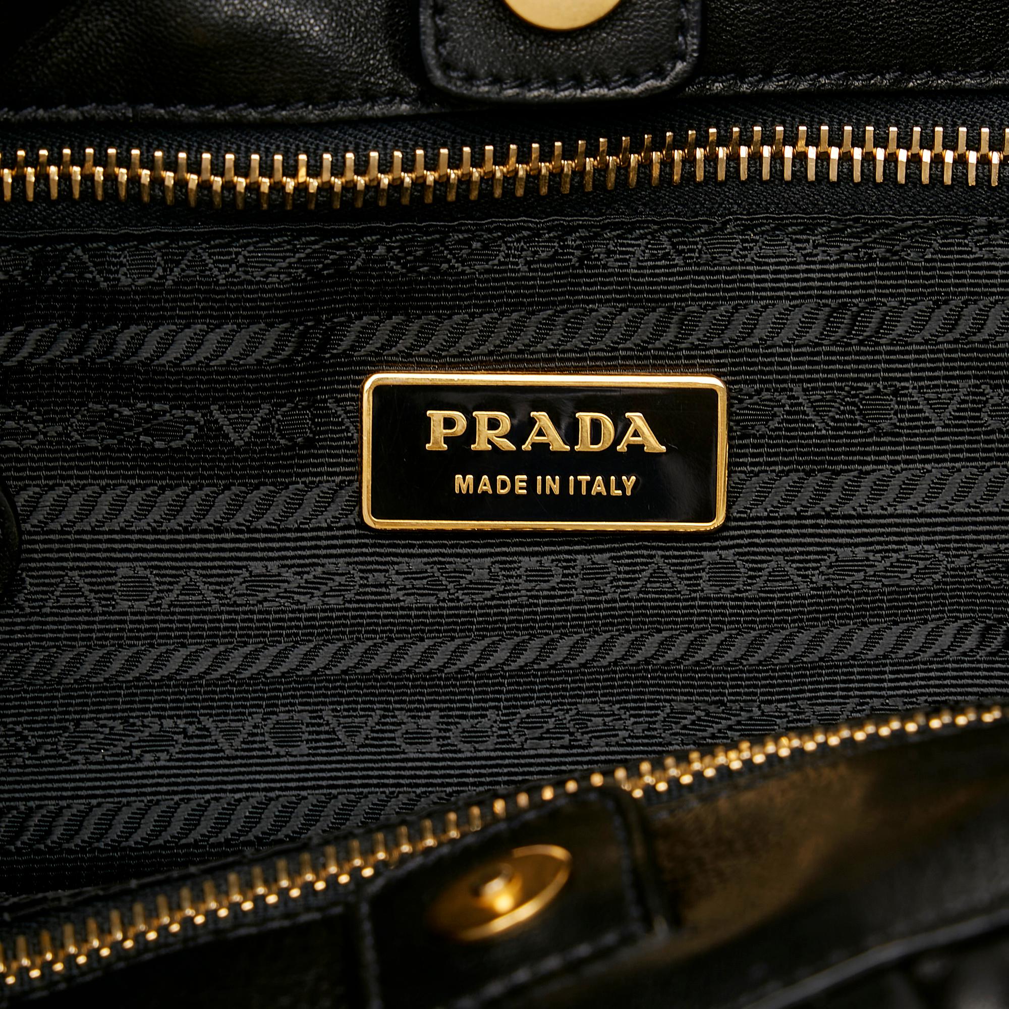 Prada Fiocco Bow Satchel (SHG-1XMdkd)