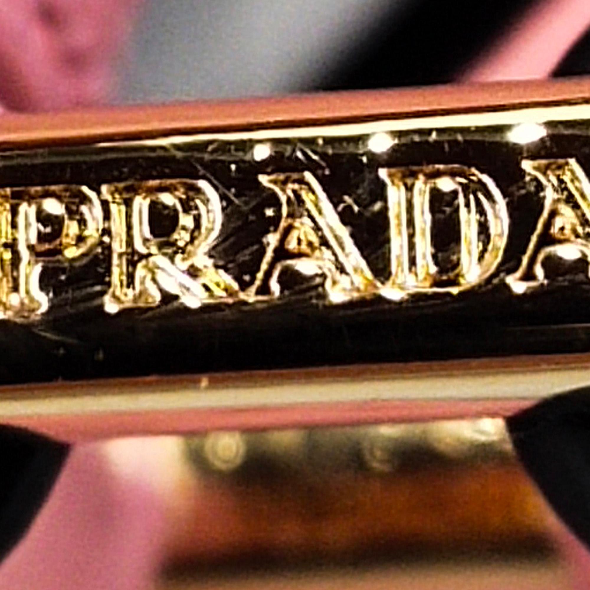 Prada Glace Calf Etiquette Crossbody