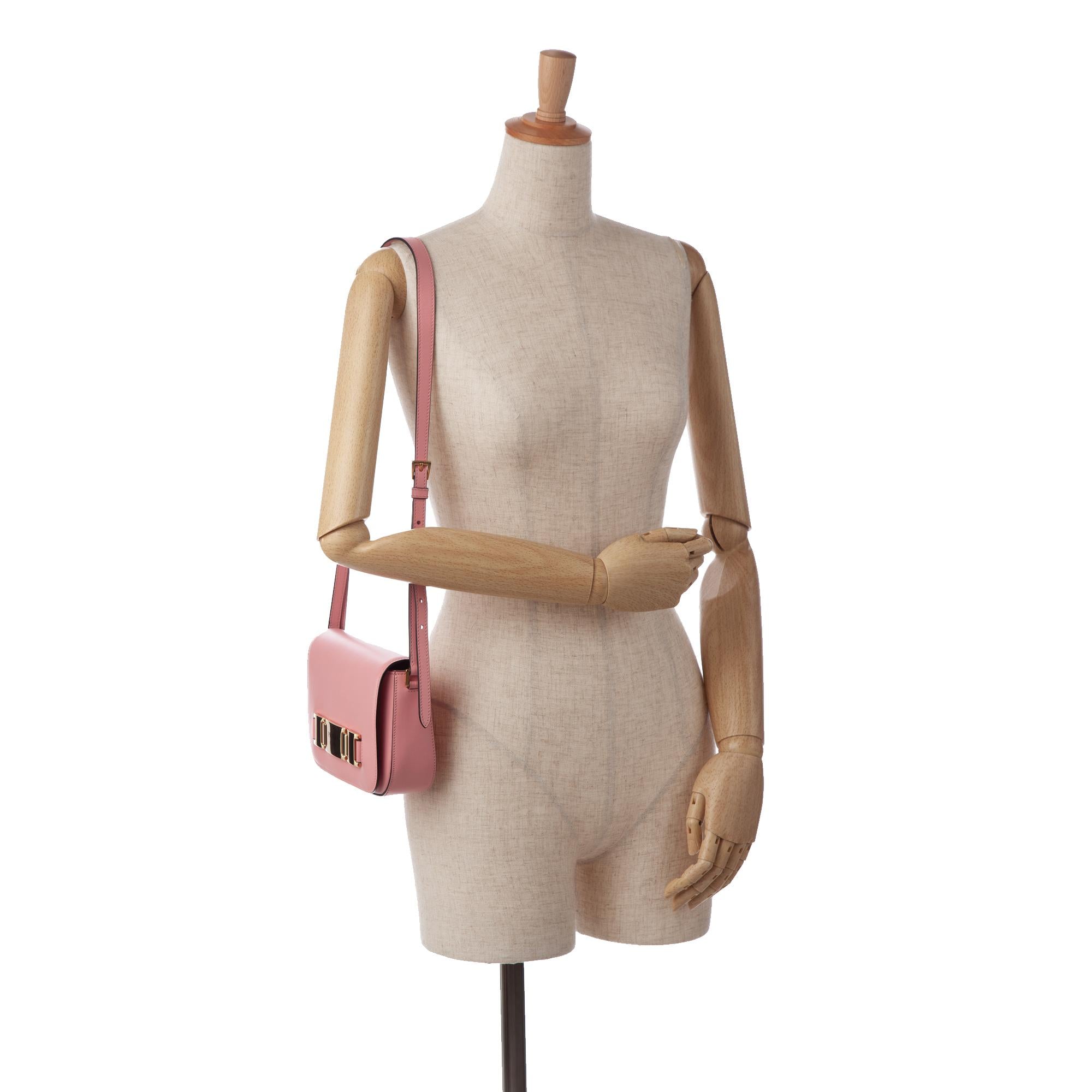 Prada Glace Calf Etiquette Crossbody