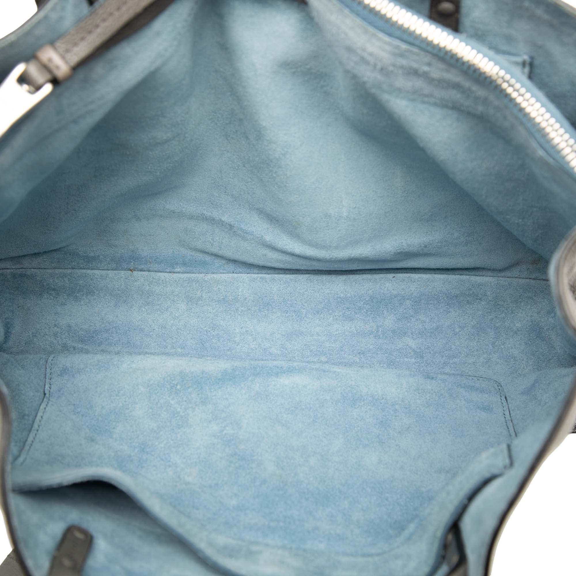 Prada Glace Calf Etiquette Tote