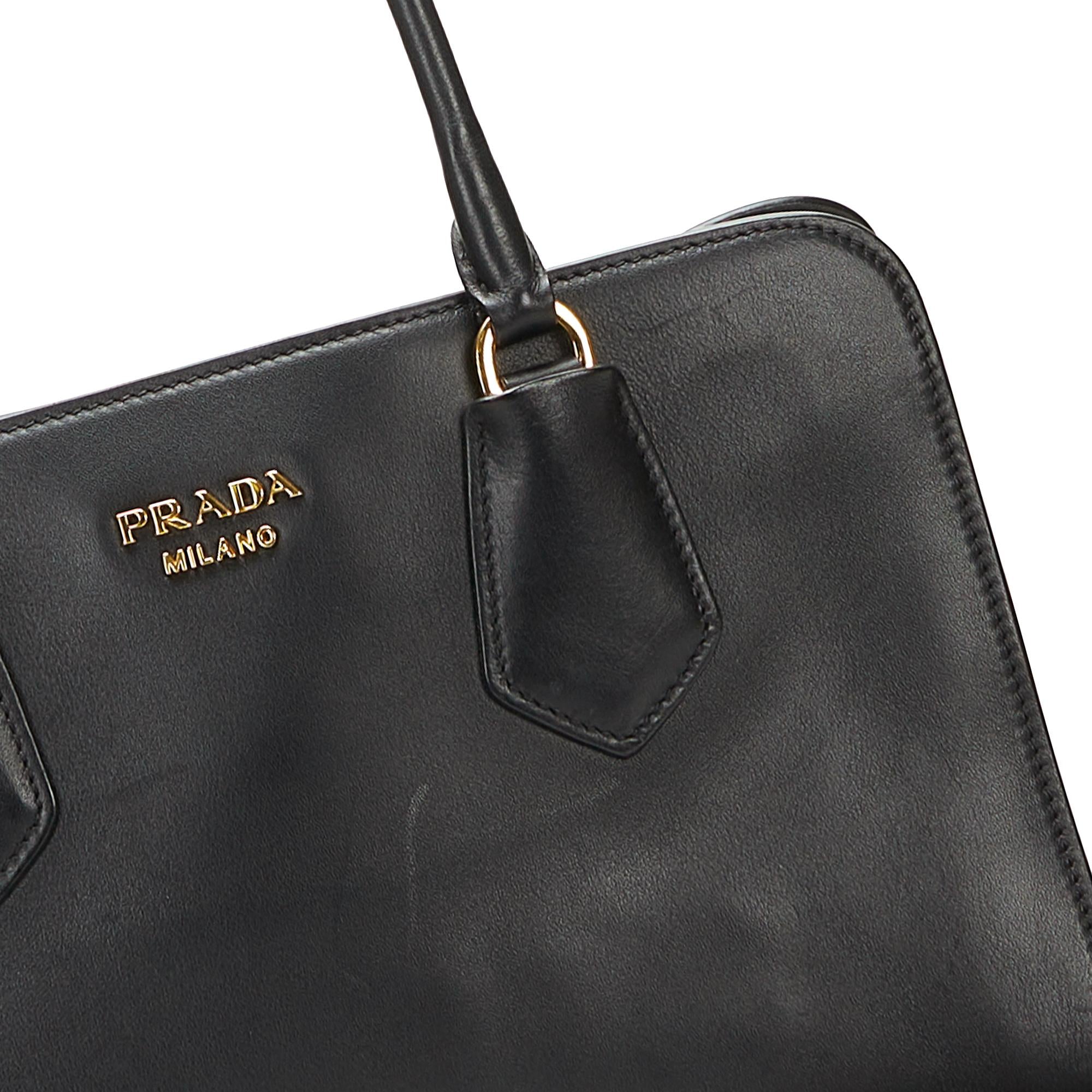 Prada Glace Calf Satchel (SHG-I9vS9B)