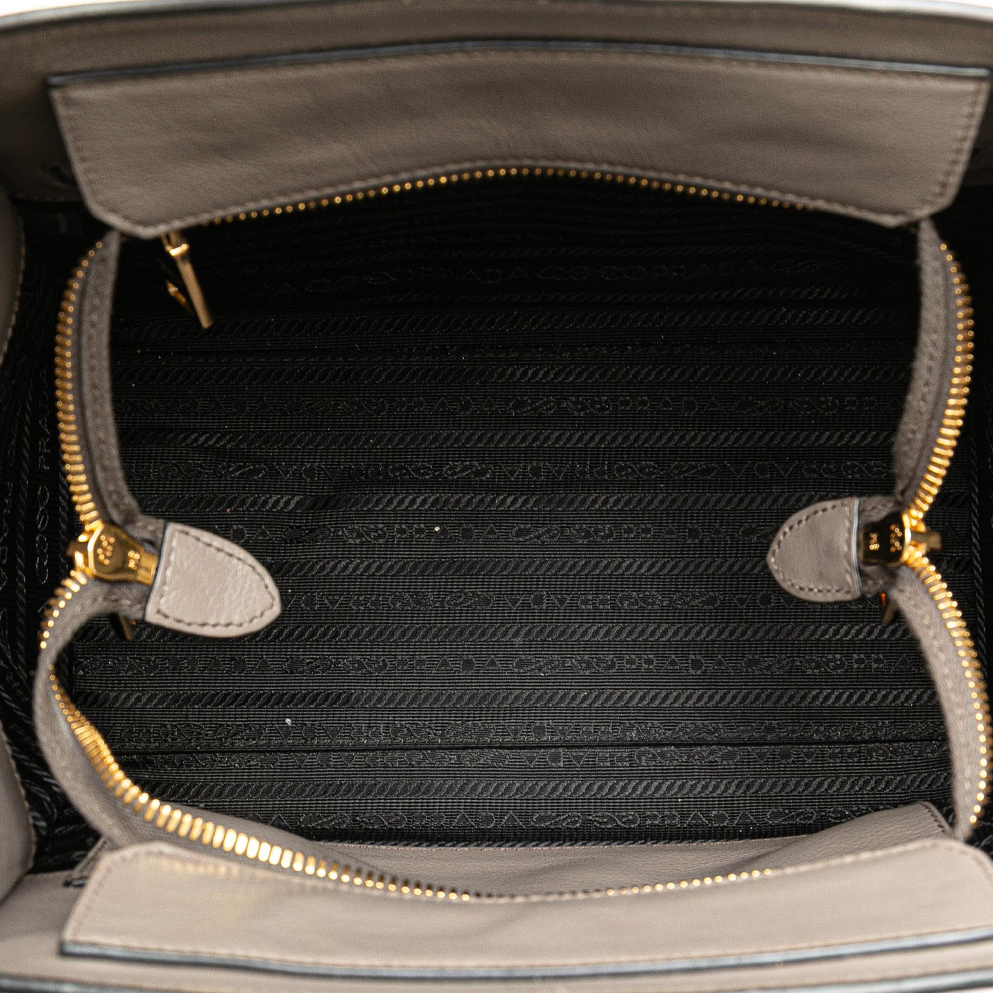 Prada Glace Calf Satchel