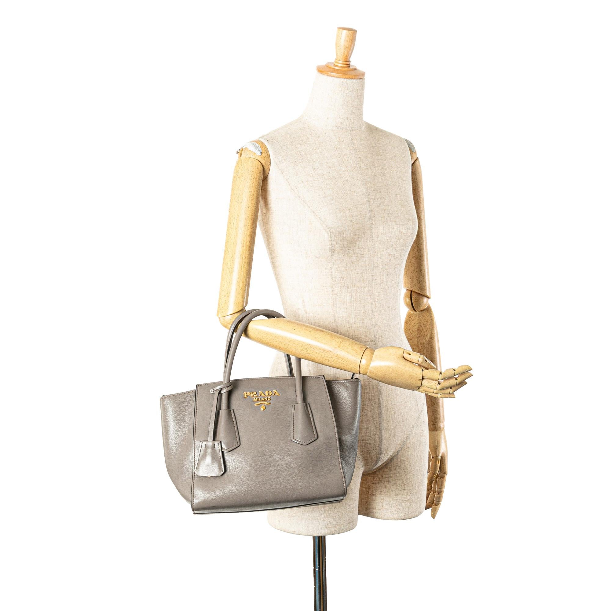 Prada Glace Calf Satchel