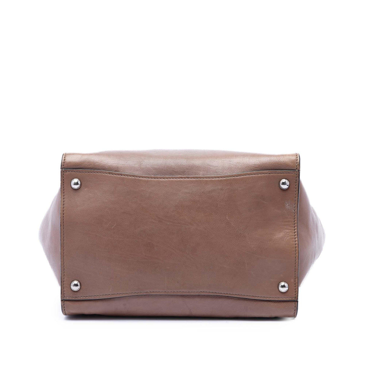 Prada Glace Calf Twin Pocket Double Handle Satchel
