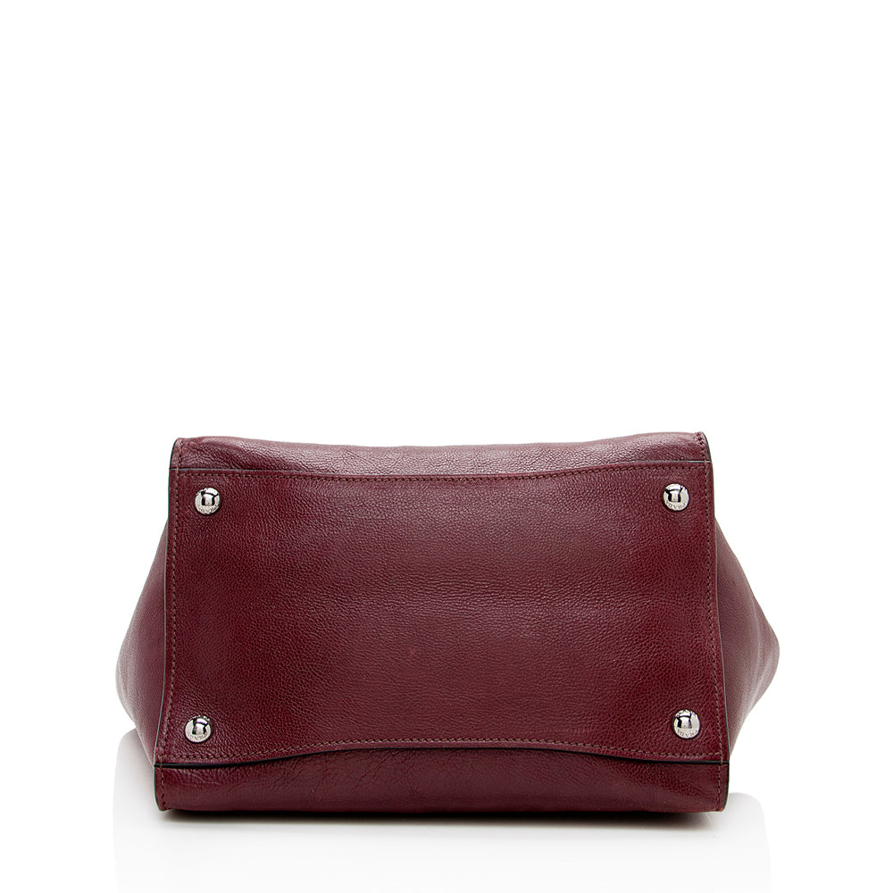 Prada Glace Calf Twin Pocket Tote (SHF-16658)