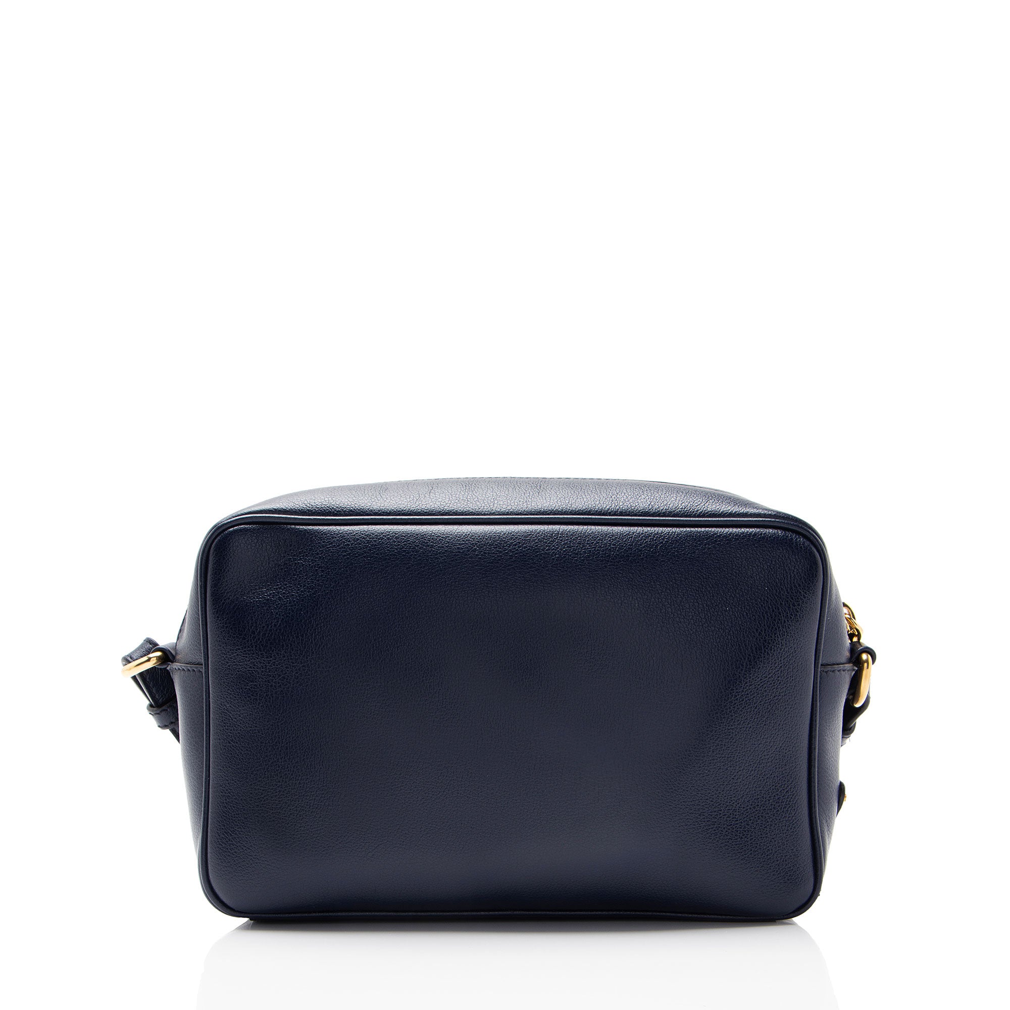 Prada Glace Calfskin Embossed Logo Camera Bag