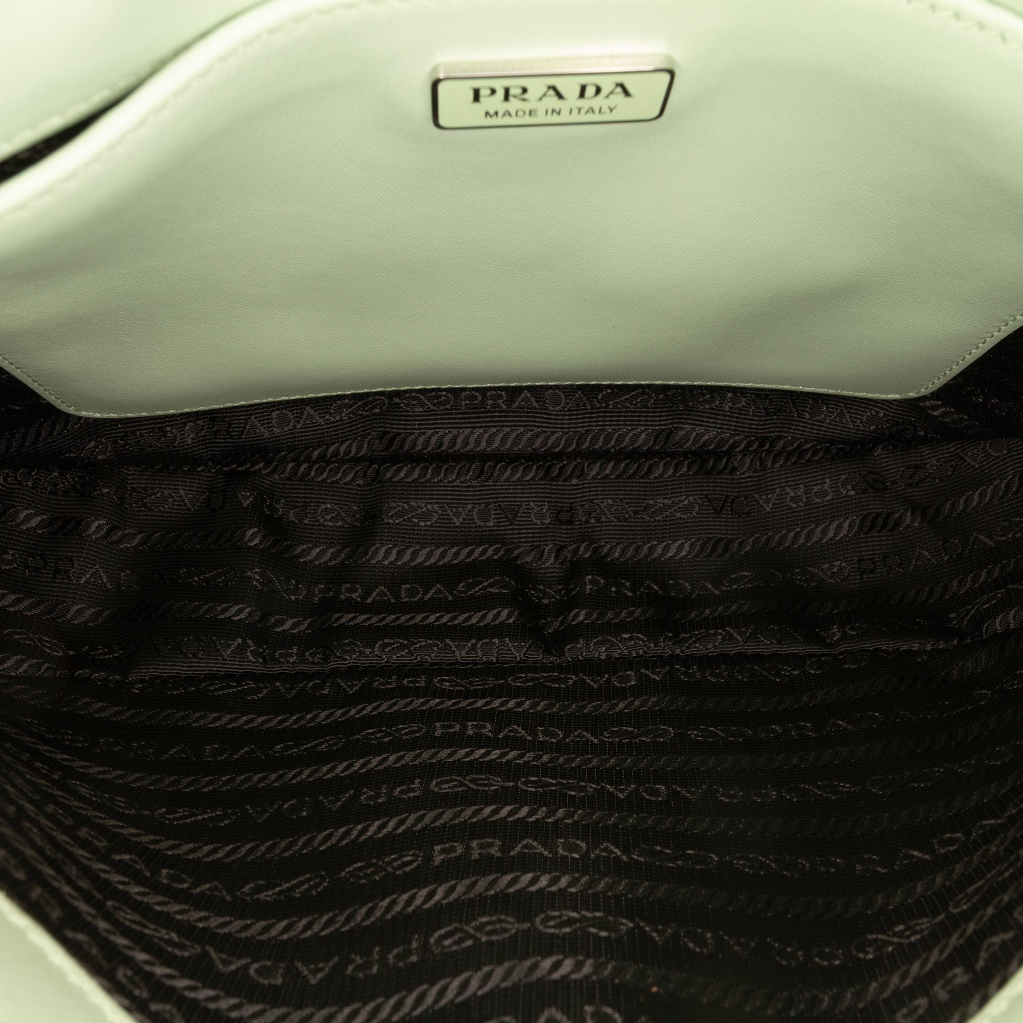 Prada Gradient Spazzolato Cleo Shoulder Bag