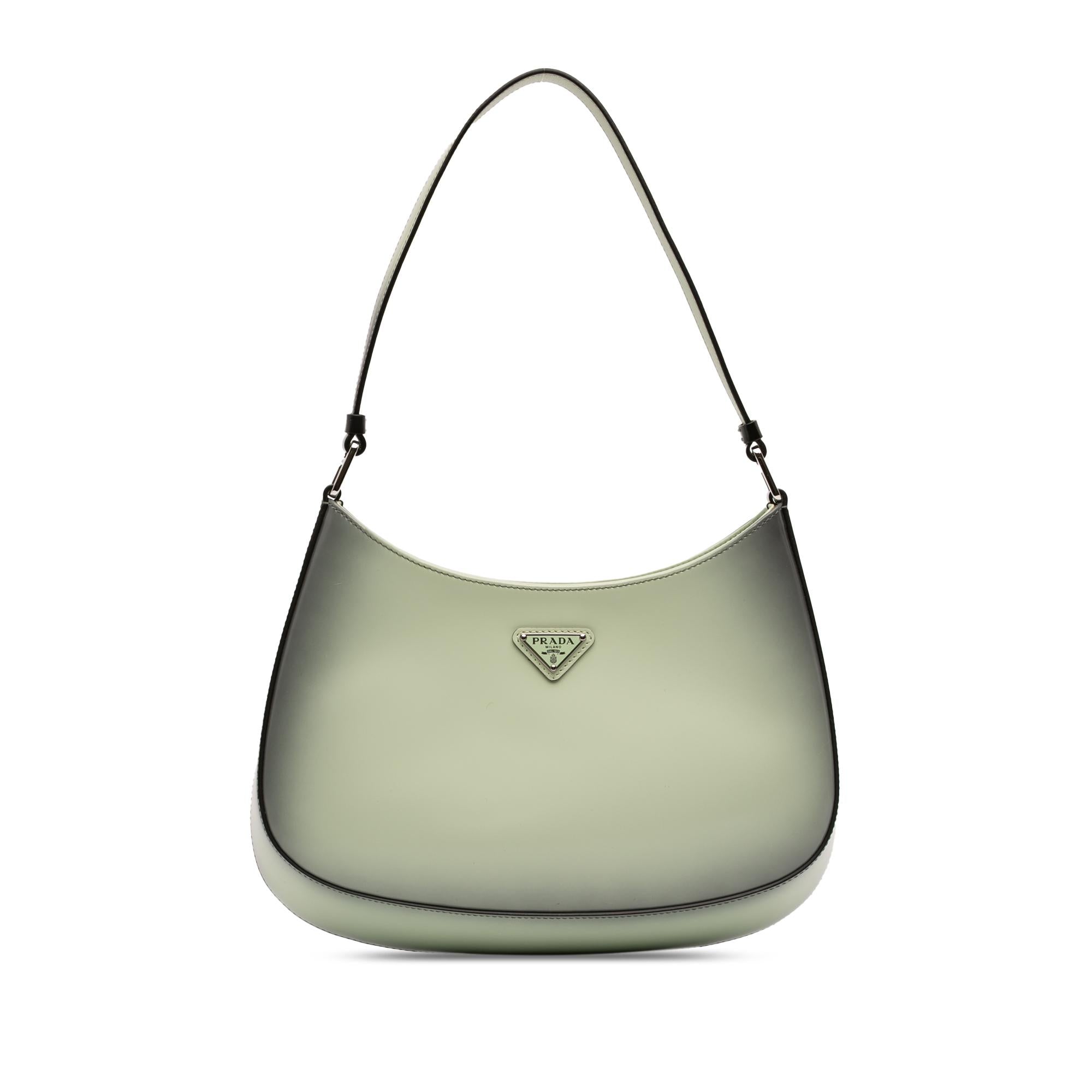 Prada Gradient Spazzolato Cleo Shoulder Bag