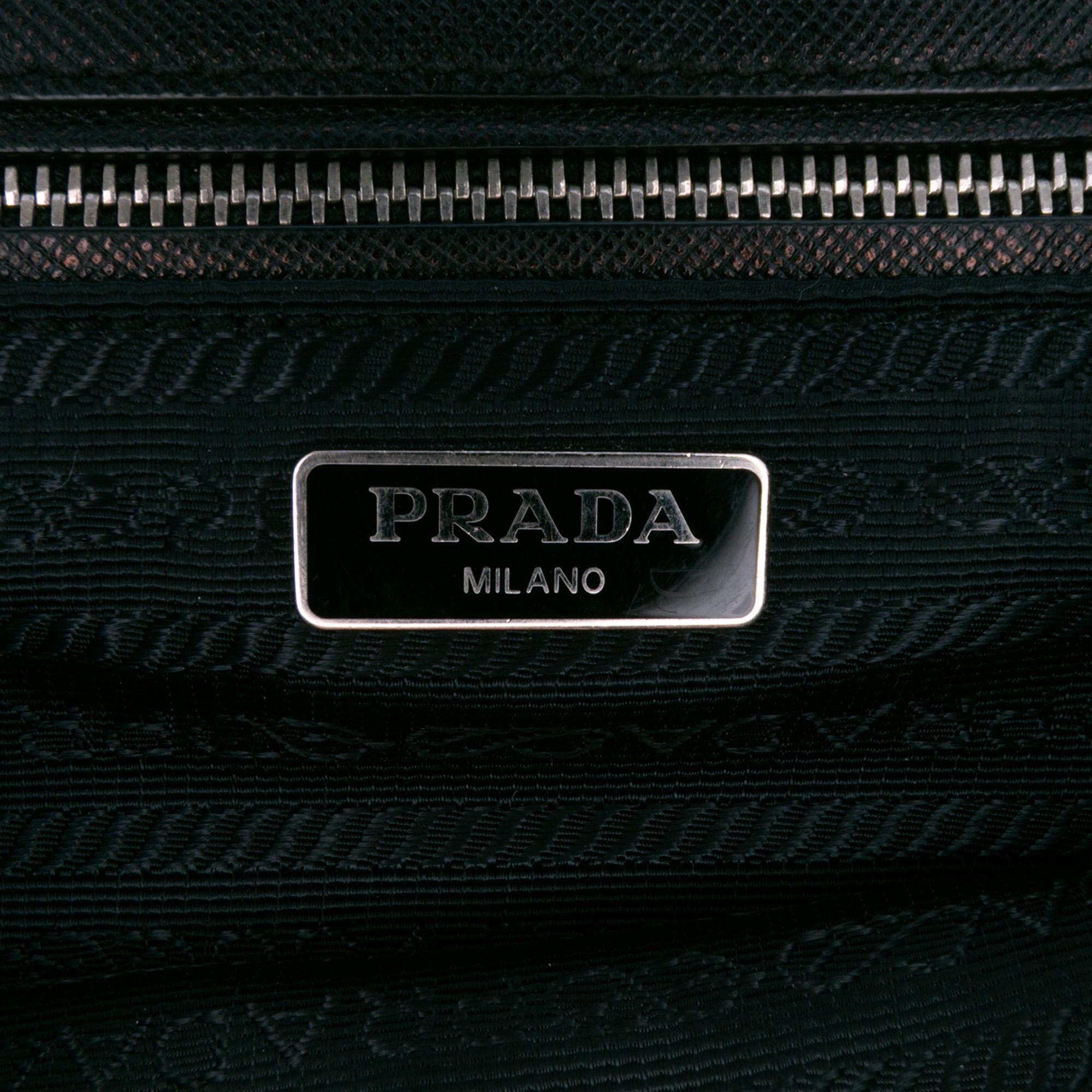 Prada Impuntu Tessuto Chain Crossbody