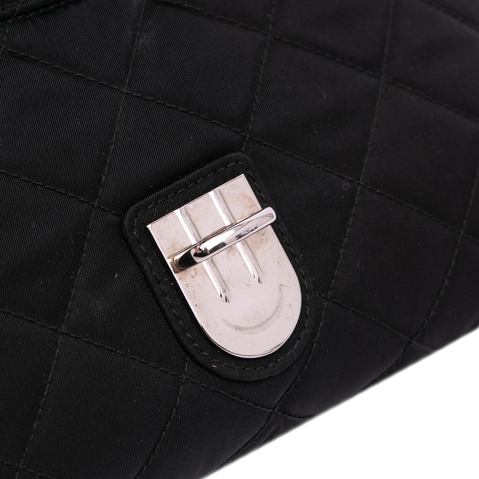 Prada Impuntu Tessuto Chain Crossbody