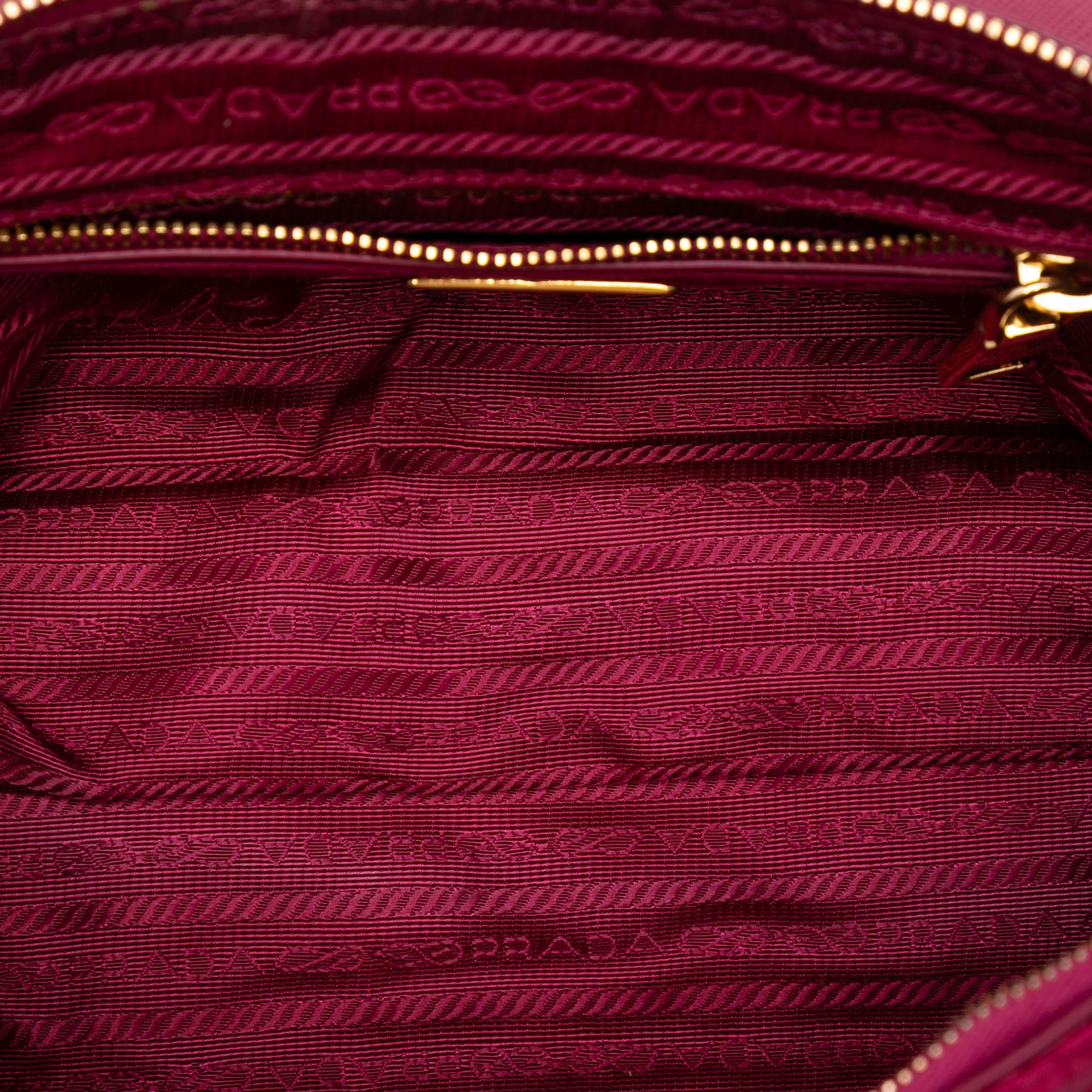 Prada Impuntu Tessuto Chain Crossbody