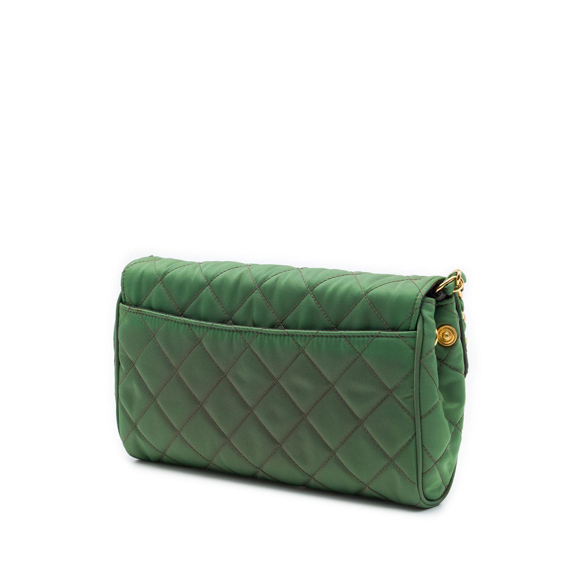 Prada Impuntu Tessuto Chain Crossbody