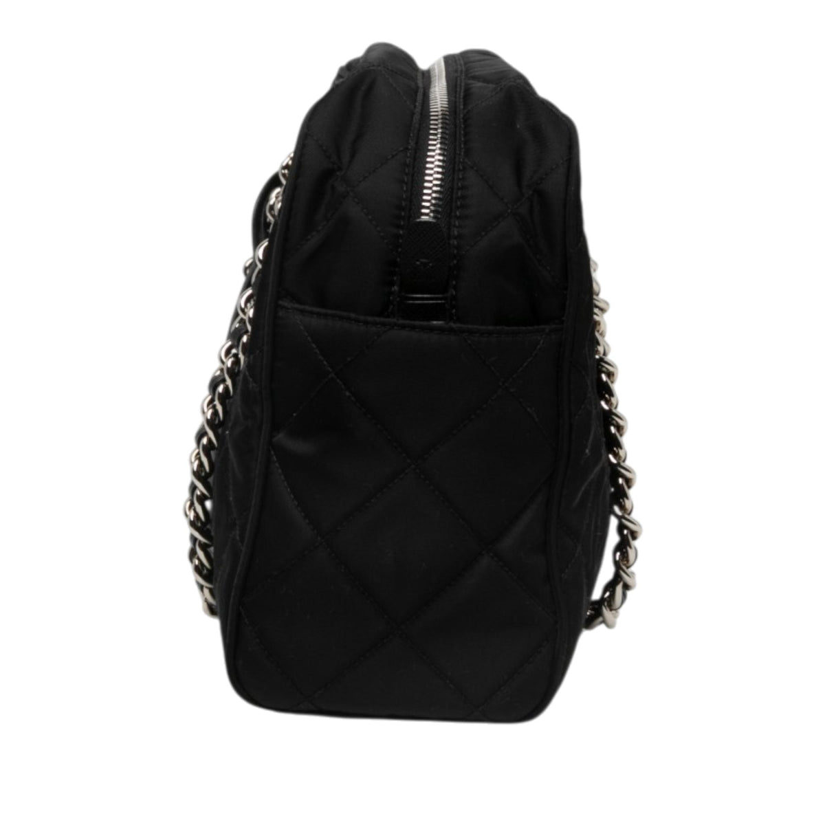 Prada Impuntu Tessuto Chain Shoulder Bag