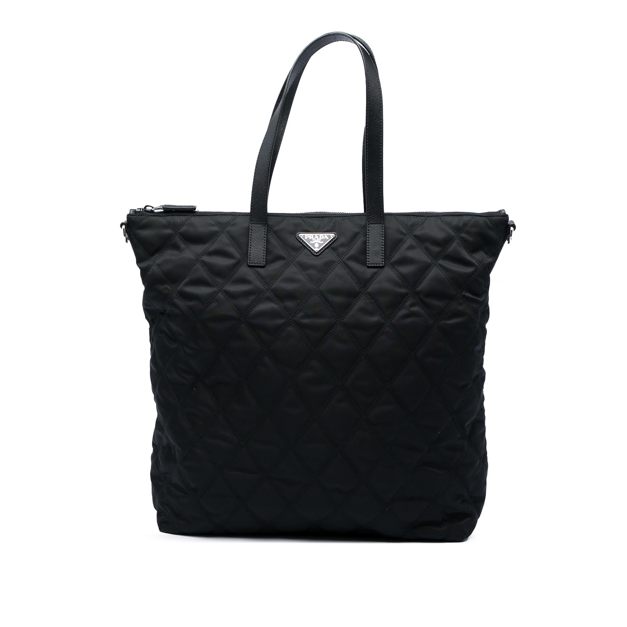 Prada Impuntu Tessuto Satchel