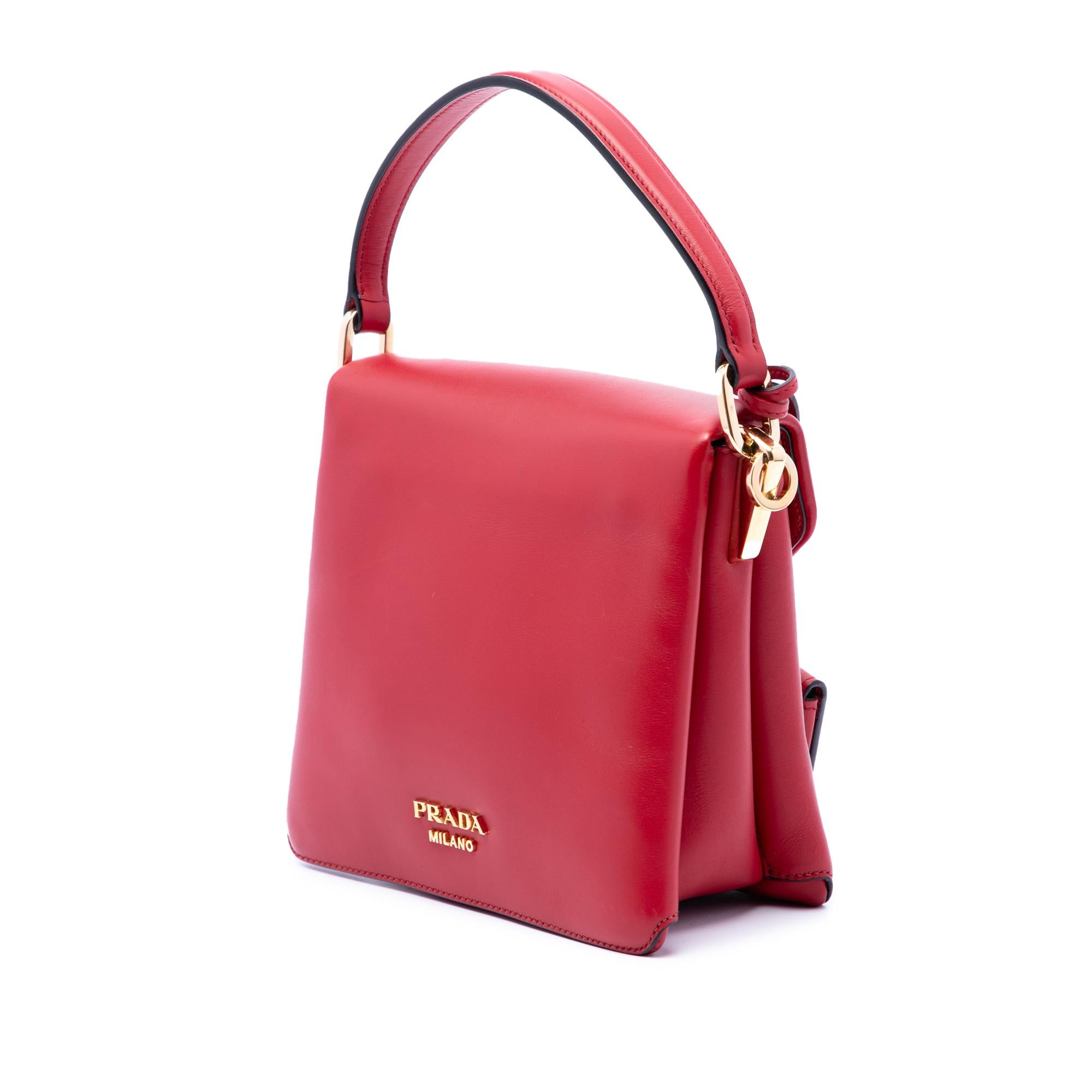 Prada Ingrid Top Handle Flap Bag