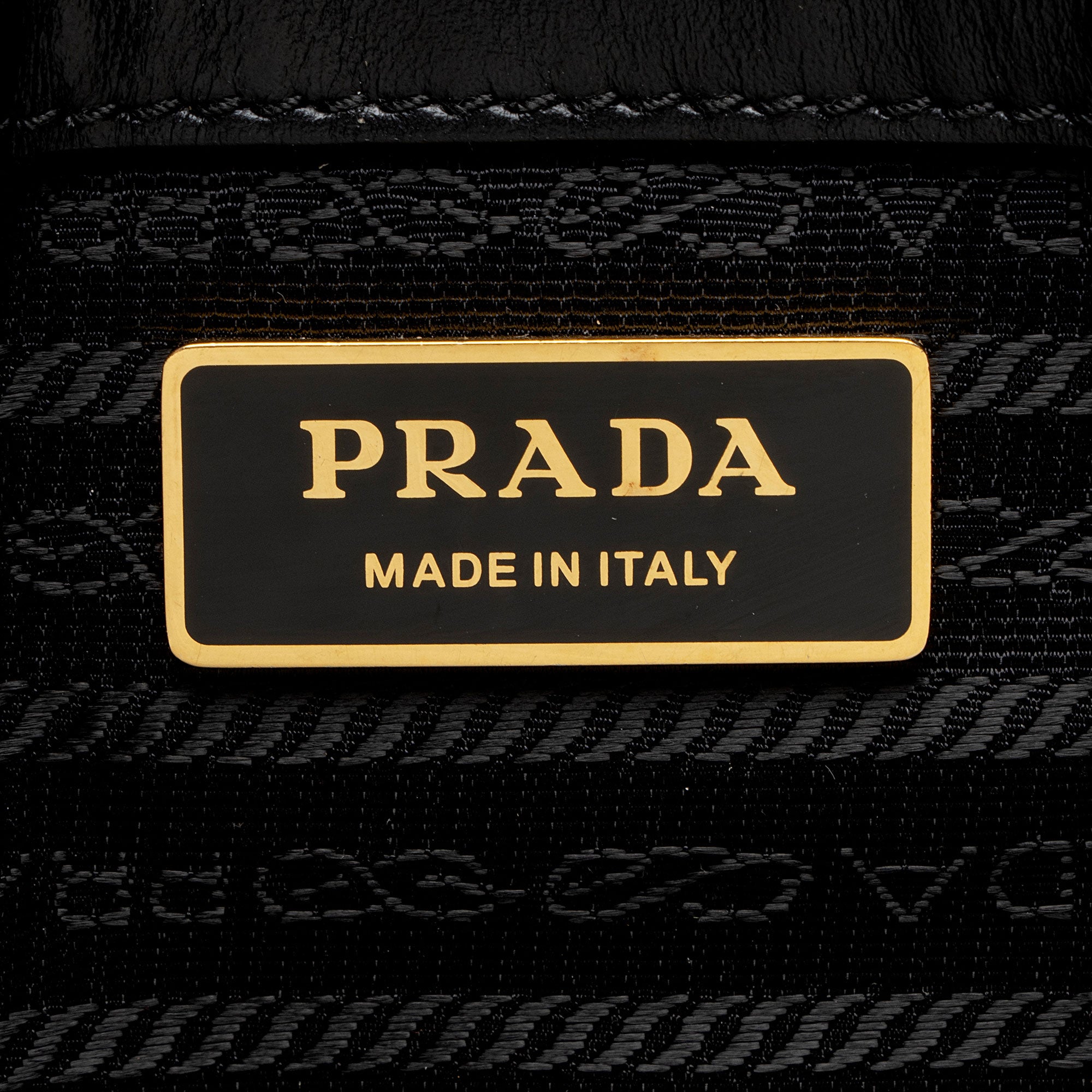 Prada Jacquard Symbole Large Tote