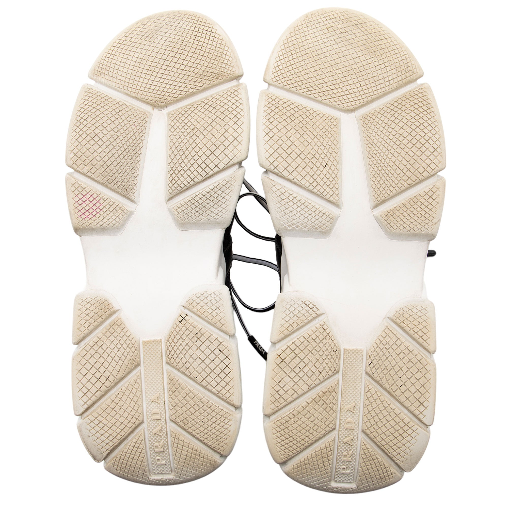 Prada Knit Logo Sneakers - Size 6.5 / 36.5 (SHF-cXSbGD)