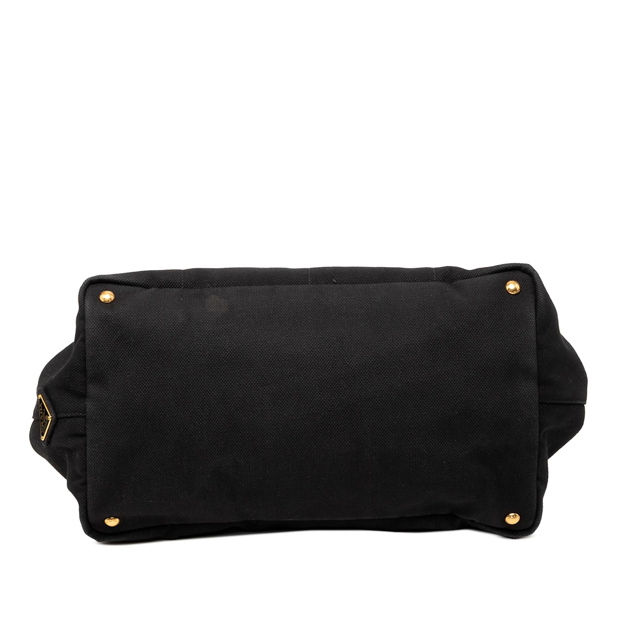 Prada Large Canvas Canapa Logo Tote