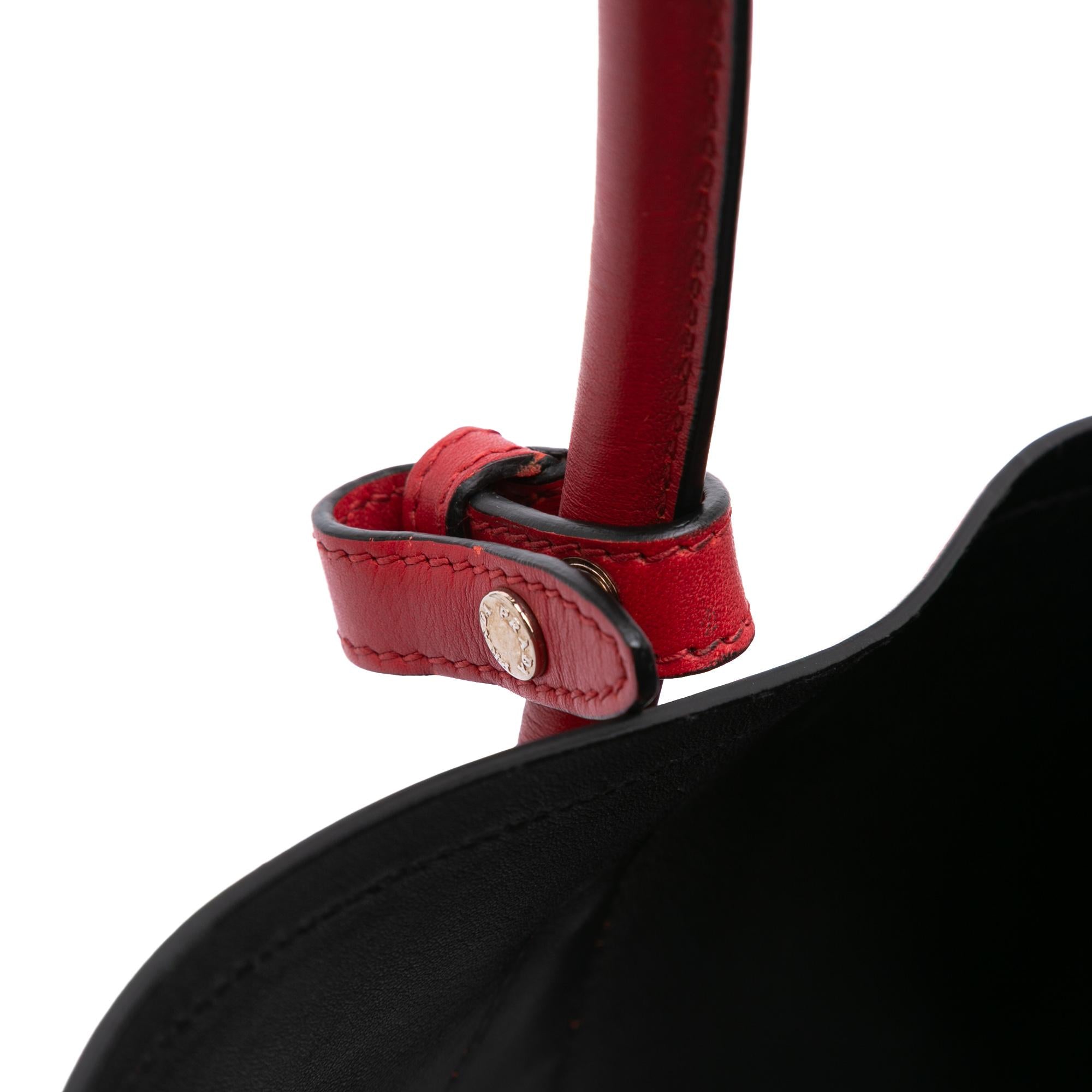 Prada Large City Calf Double Satchel