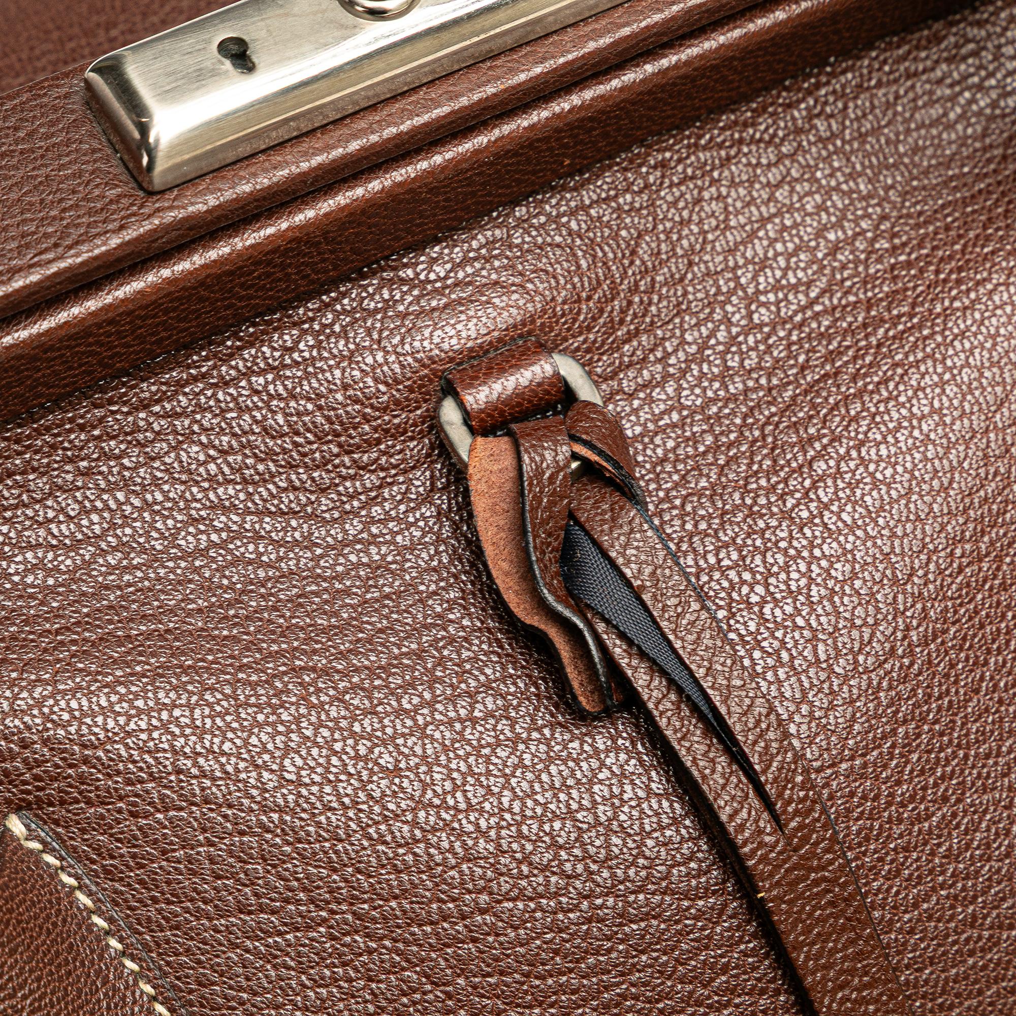 Prada Large Goatskin Frame Bag