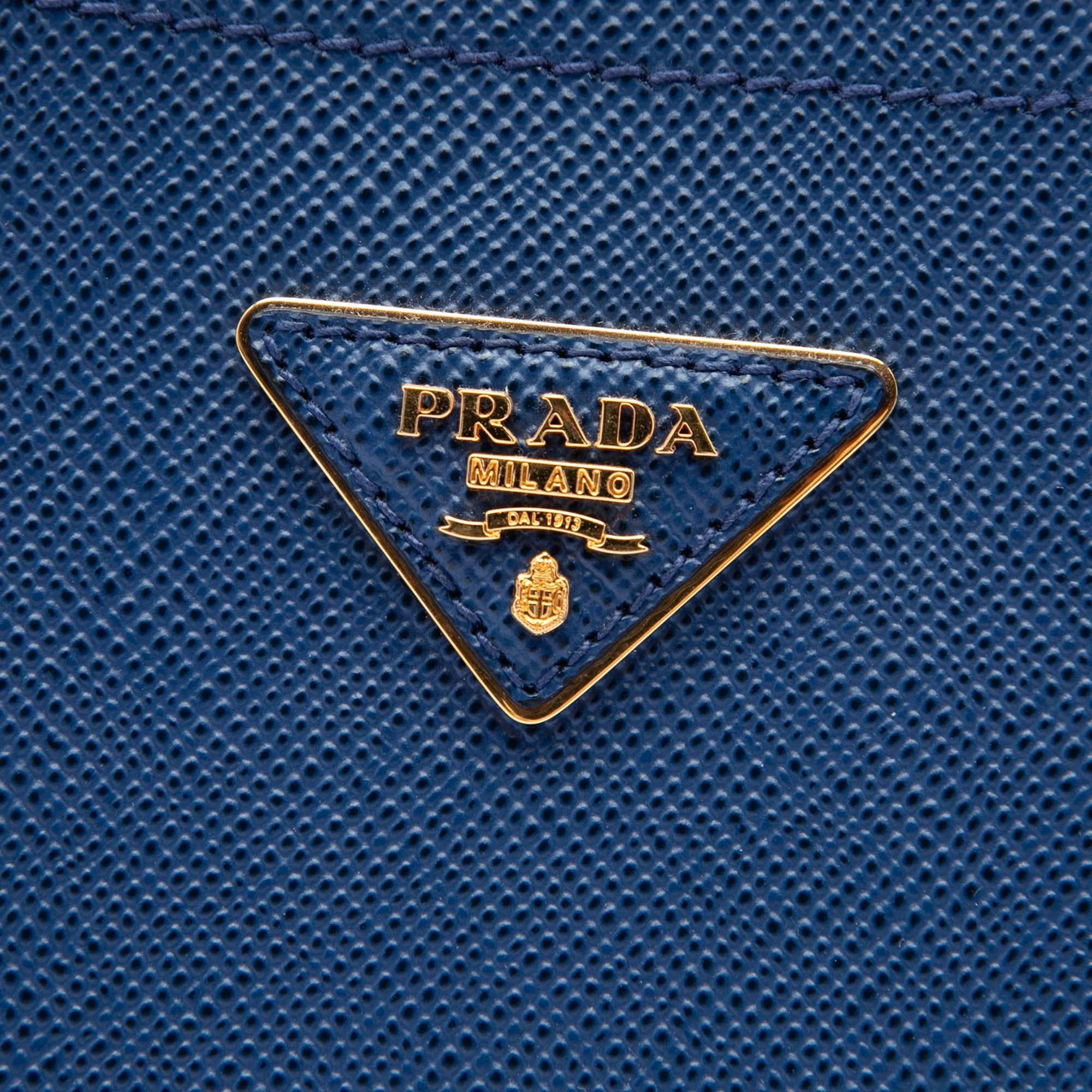 Prada Large Saffiano Cuir Panier Satchel