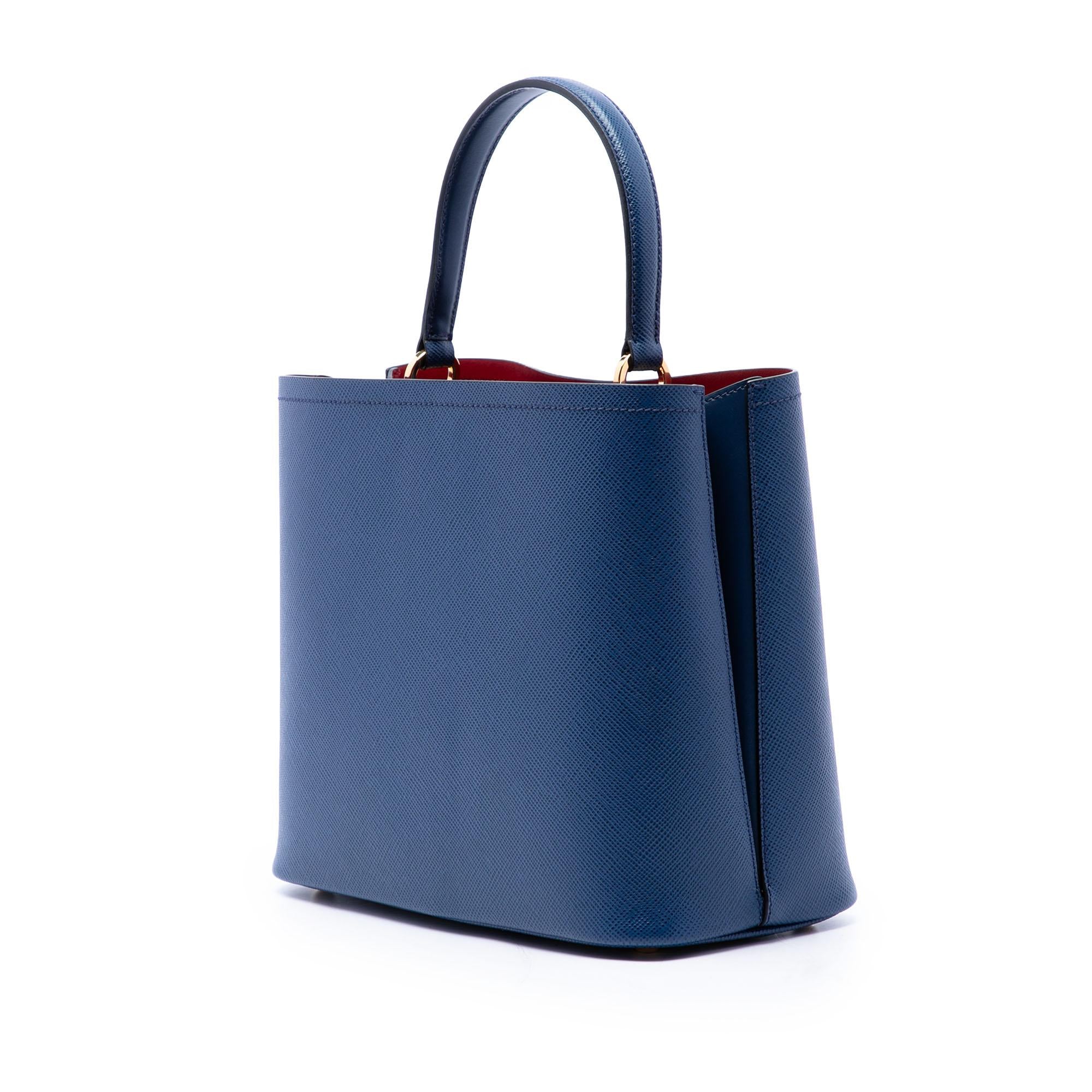 Prada Large Saffiano Cuir Panier Satchel