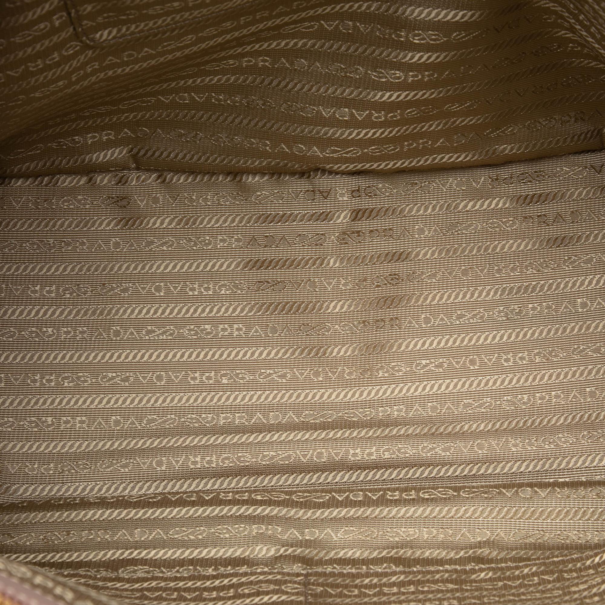 Prada Large Saffiano Lux Galleria Double Zip Satchel