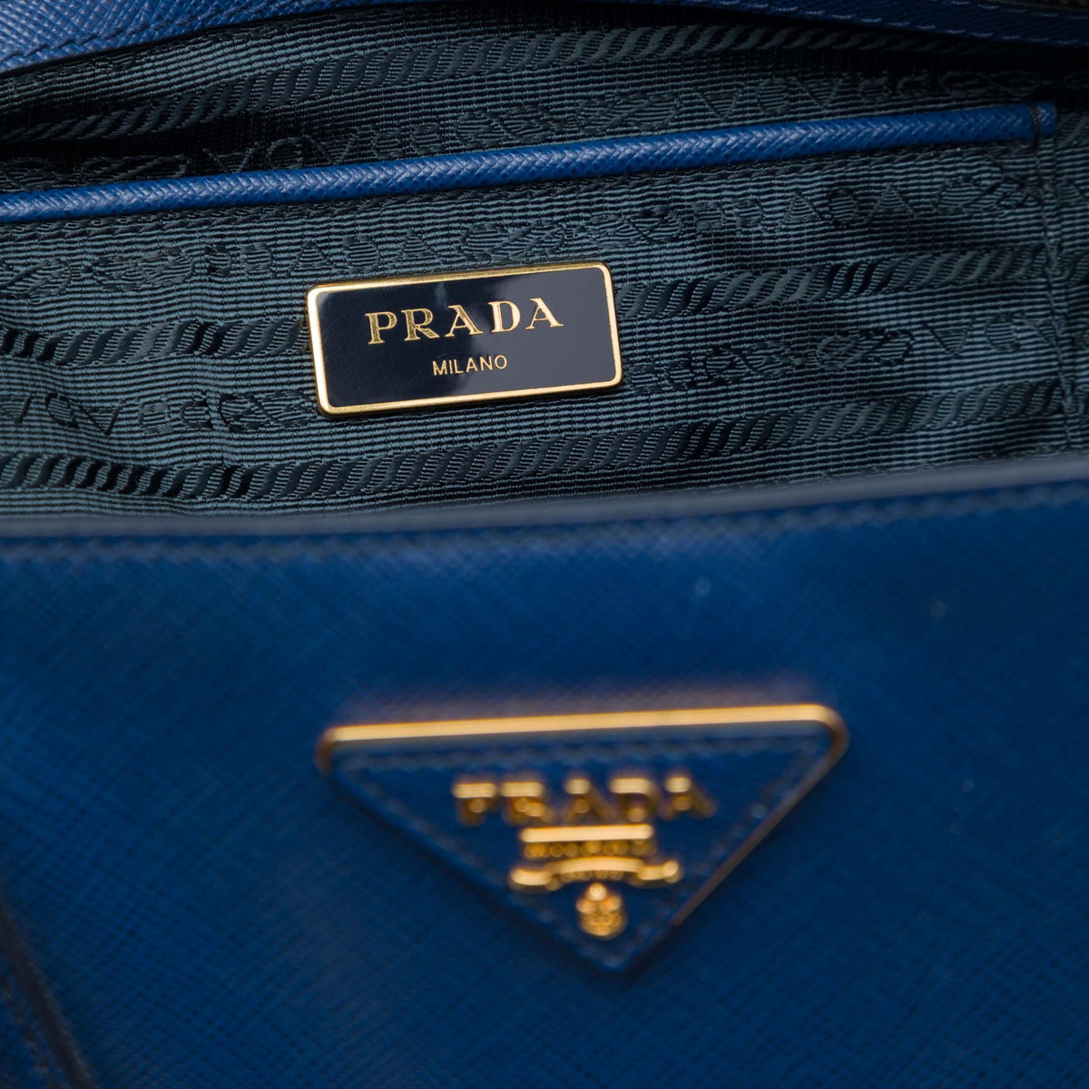 Prada Large Saffiano Lux Gardeners Tote