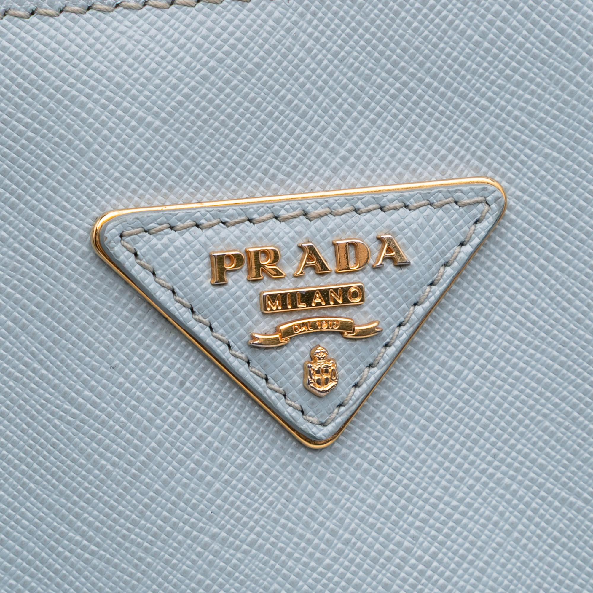 Prada Large Saffiano Lux Promenade Satchel