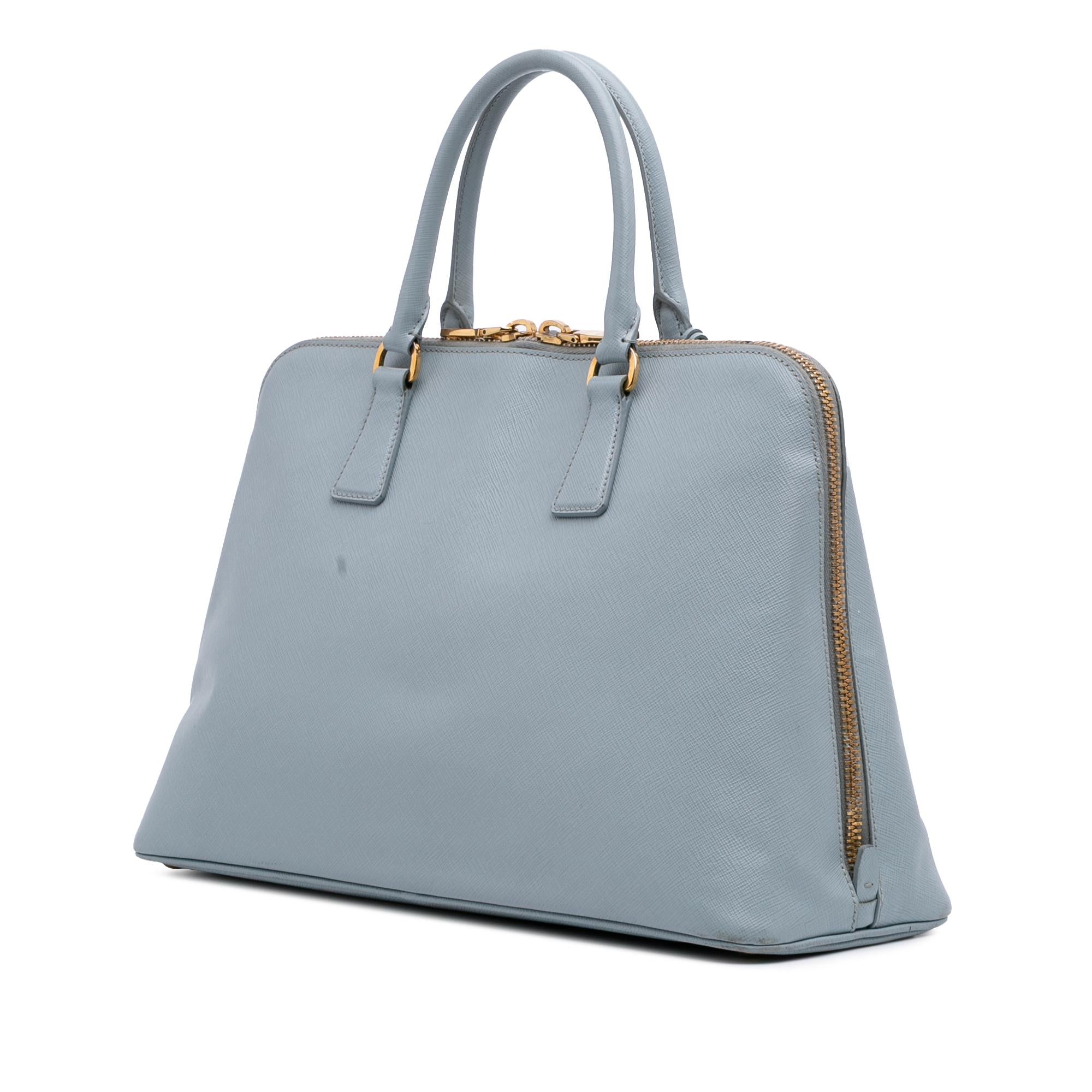 Prada Large Saffiano Lux Promenade Satchel